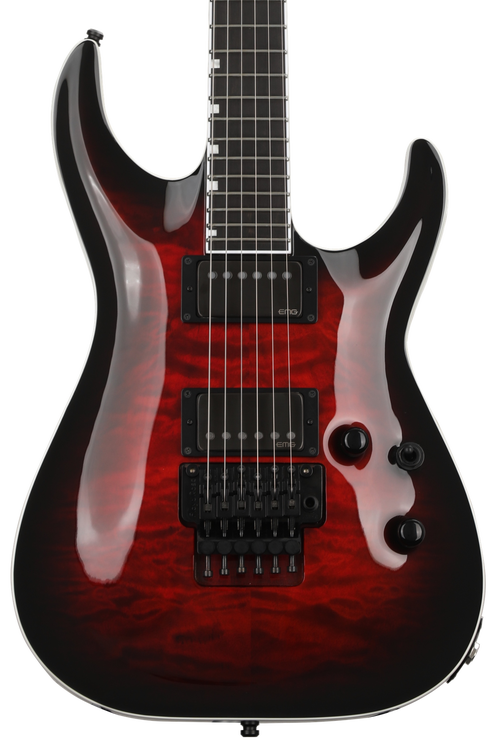 ESP E-II Horizon FR-II Electric Guitar - See-Thru-Black Cherry Sunburst