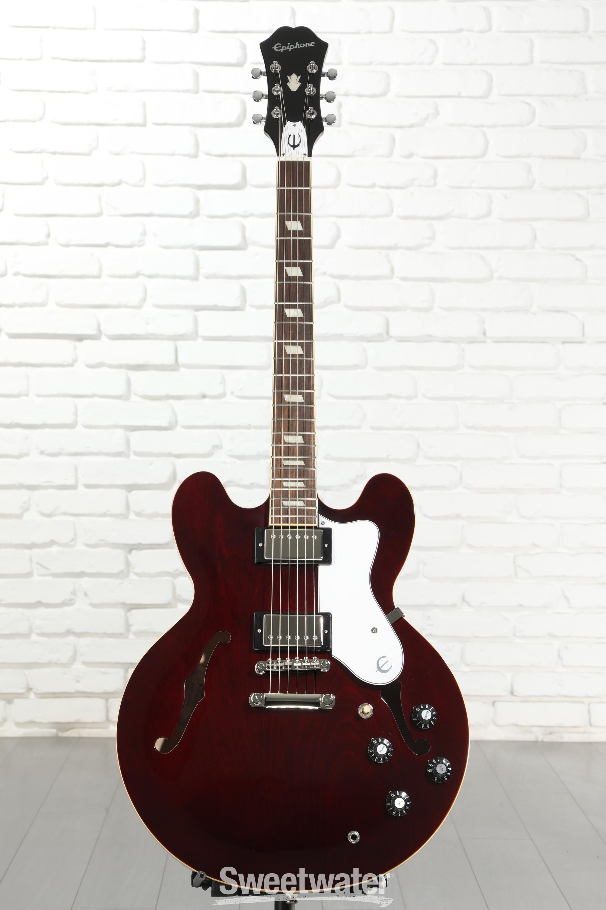 Epiphone Noel Gallagher Riviera Electric Guitar - Dark Red Wine