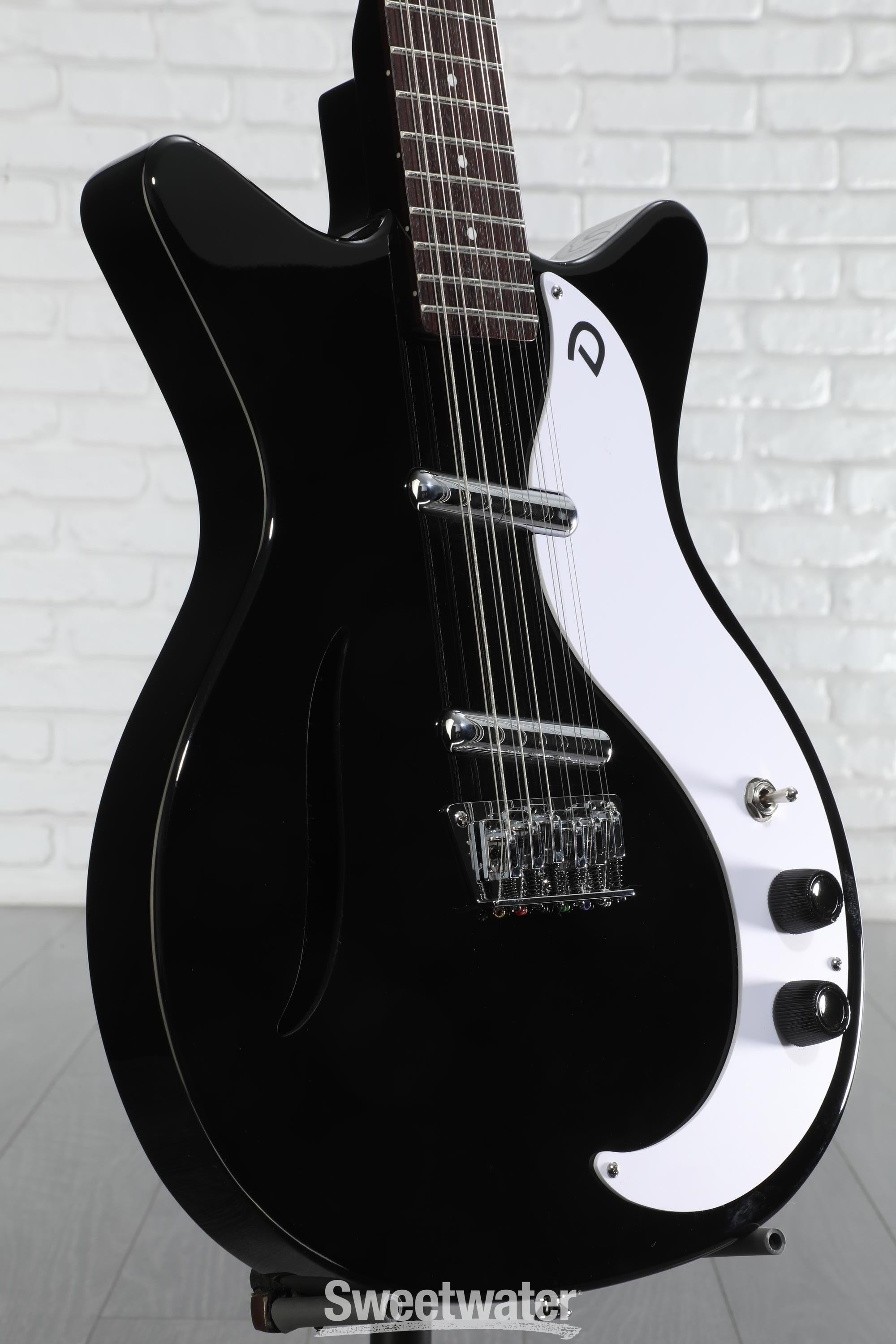 Dan Electro 12弦guitar　Black Amazon.com: Danelectro Vintage 12 String Electric Guitar