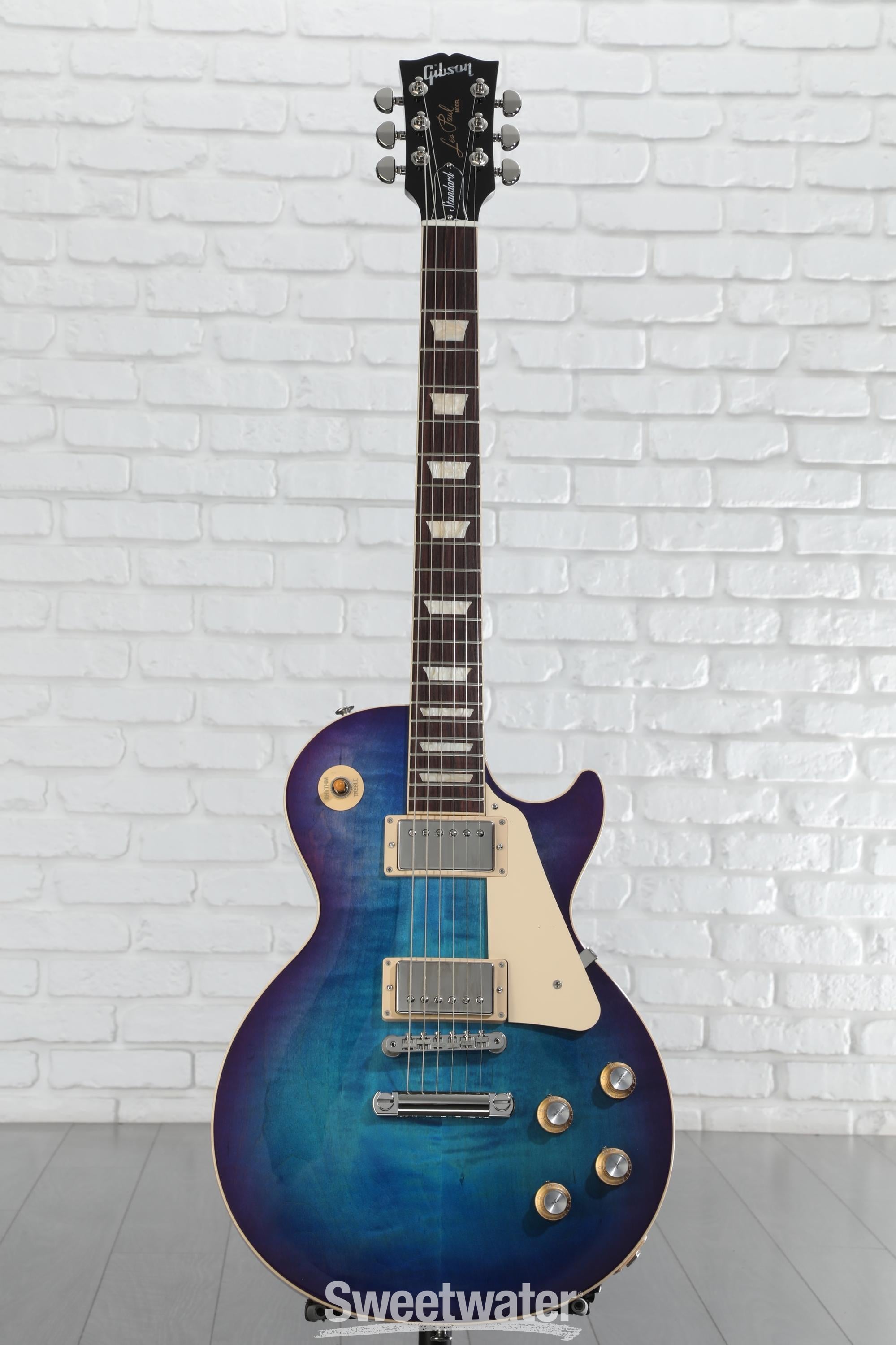 ギター Les Paul Standard 60s Blueberry Burst Gibson Les Paul Standard '60s Figured Top Electric Guitar
