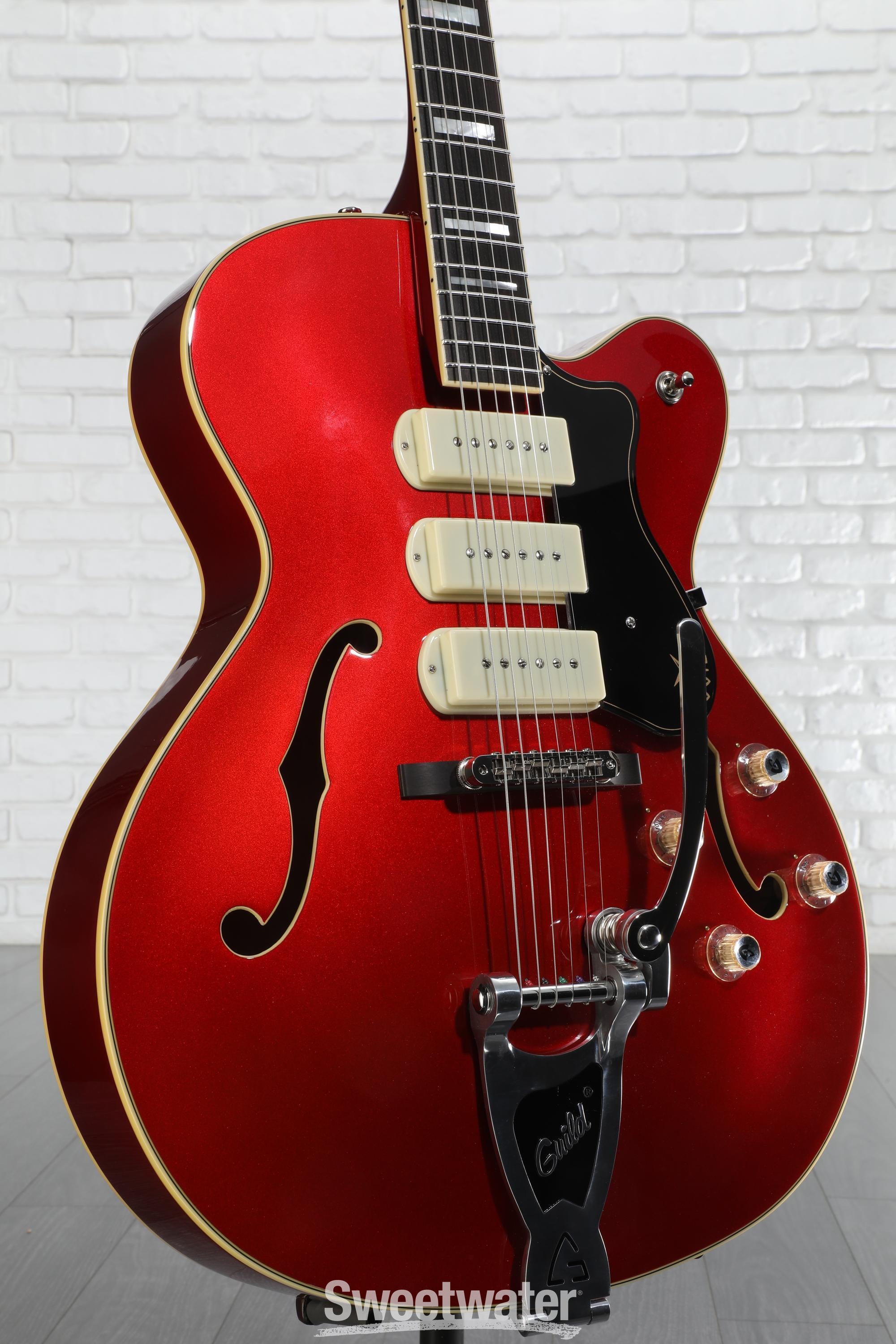 GUILD X-350 Stratford フルアコ 1954 Guild X-350 Stratford Sunburst | www.12fret.com