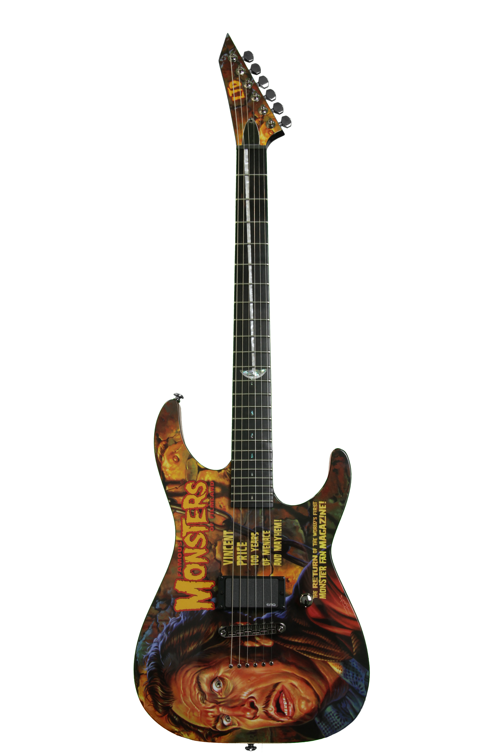 超激レア！！South Central Cartel Feat LV ESP Graphic Series LTD - Famous Monsters Vincent Price G | Sweetwater