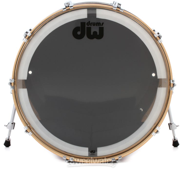 Performance Series Bass Drum - 14 x 24 inch - Tobacco Satin Oil - Sweetwater
