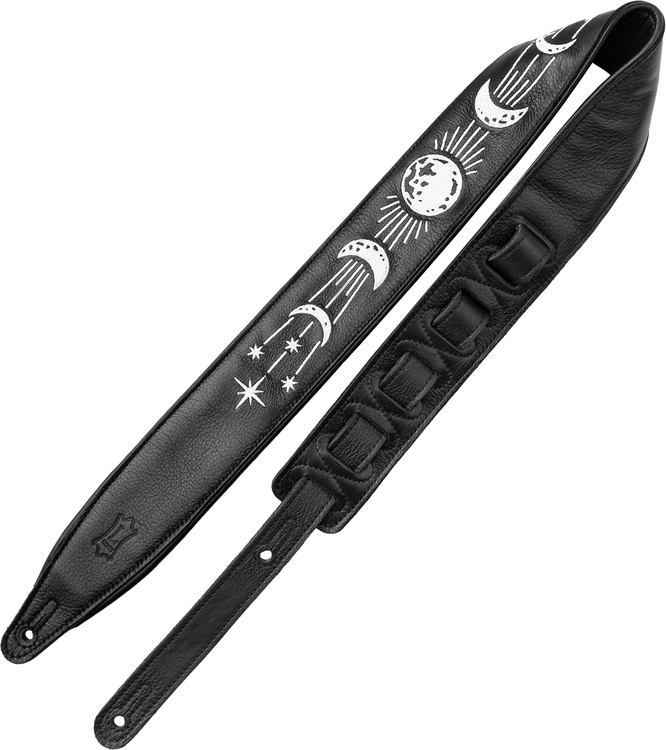 Levy's Night Life Series Guitar Strap - Moon and Stars