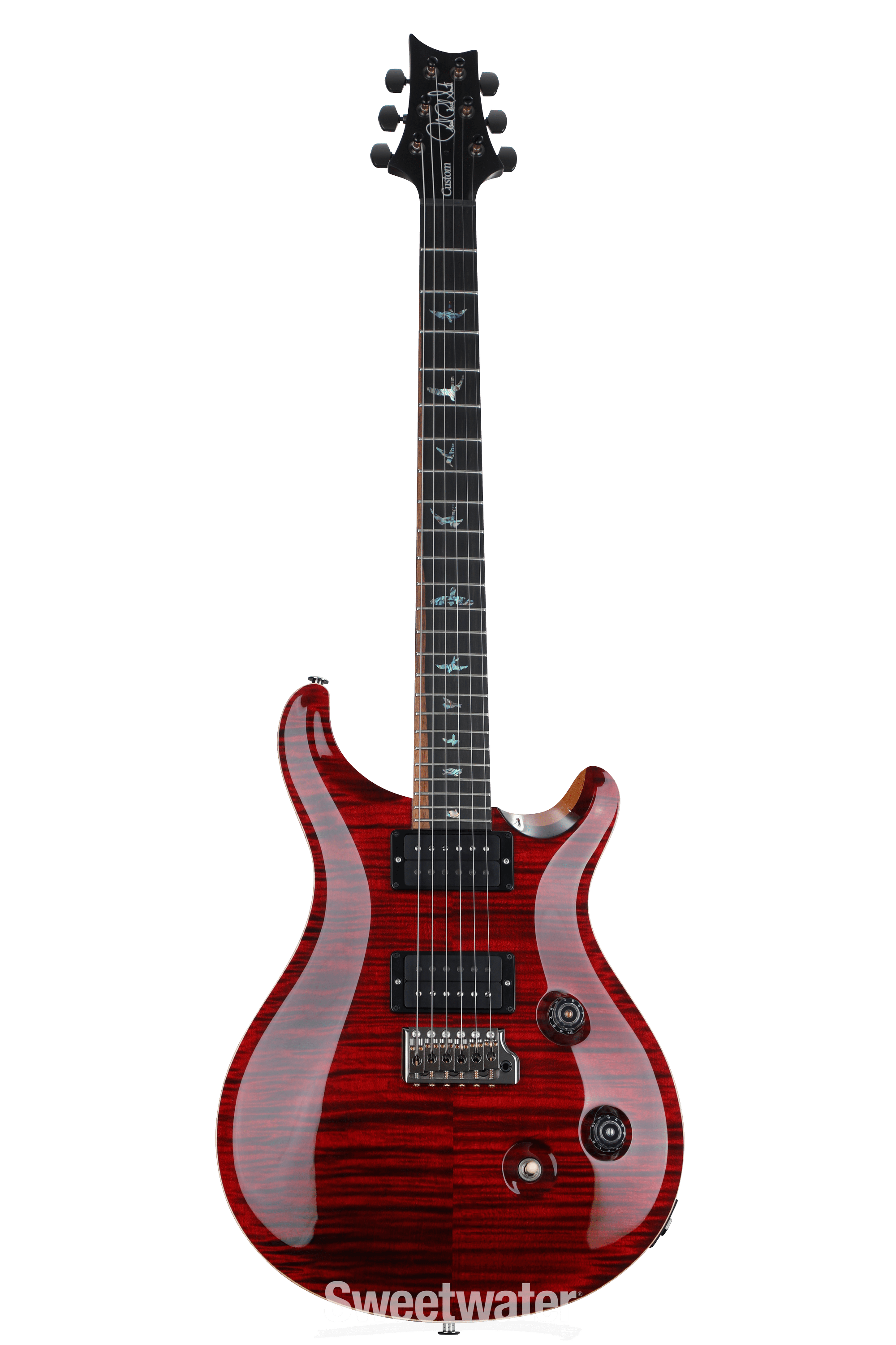 ギター PRS custom 24 wood library PRS Wood Library Custom 24-08 Stained Maple Neck,Ziricote