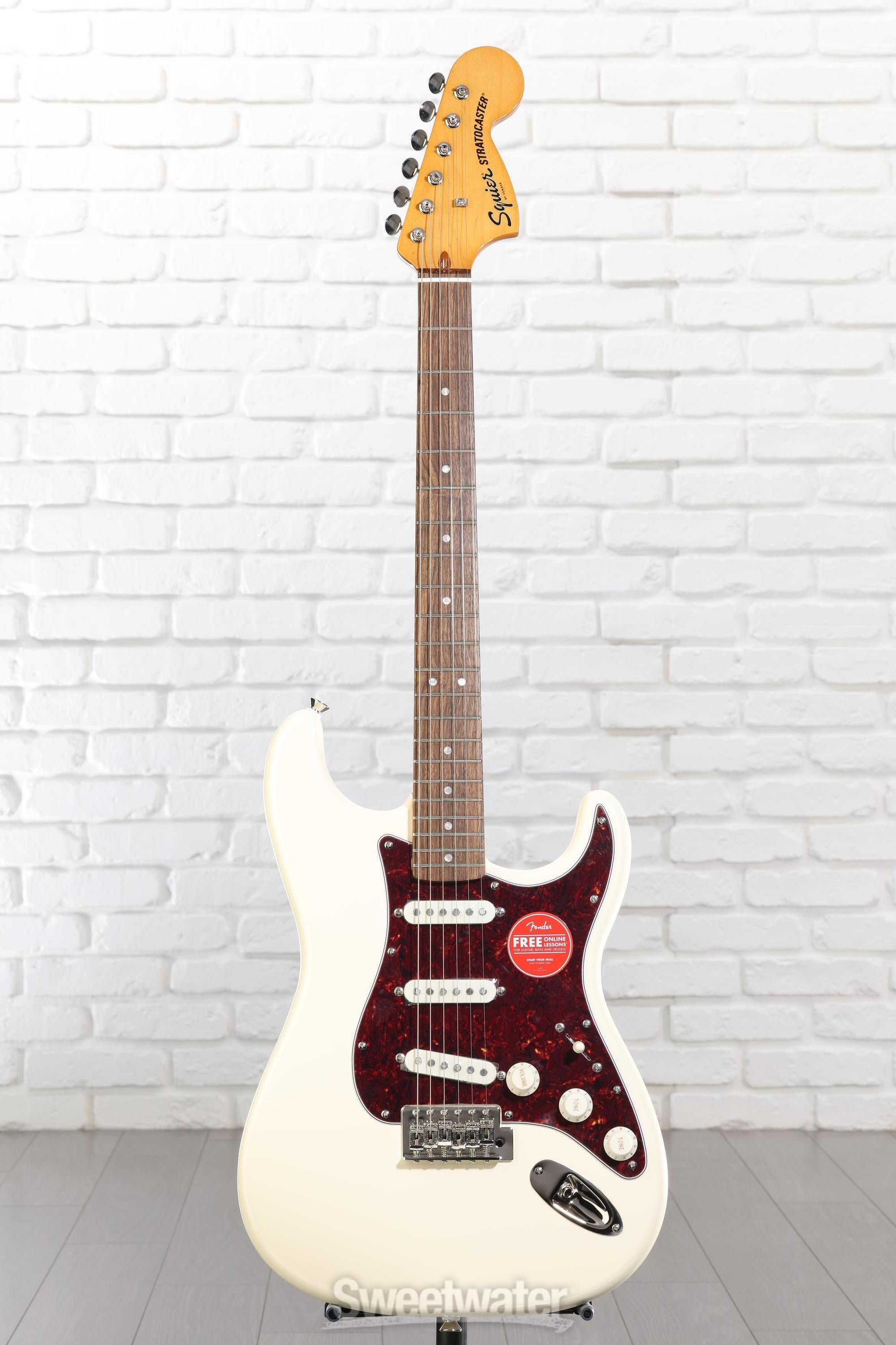 Squier Classic Vibe '70s Stratocaster - Olympic White | Sweetwater