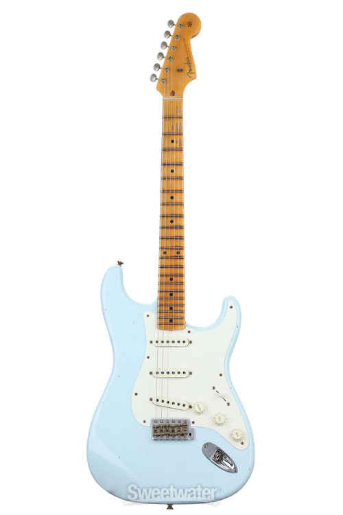 ★SonicBlue Relic Multilayer Stratocaster Thunder Road Guitars - 2010 Fender Custom Shop Limited