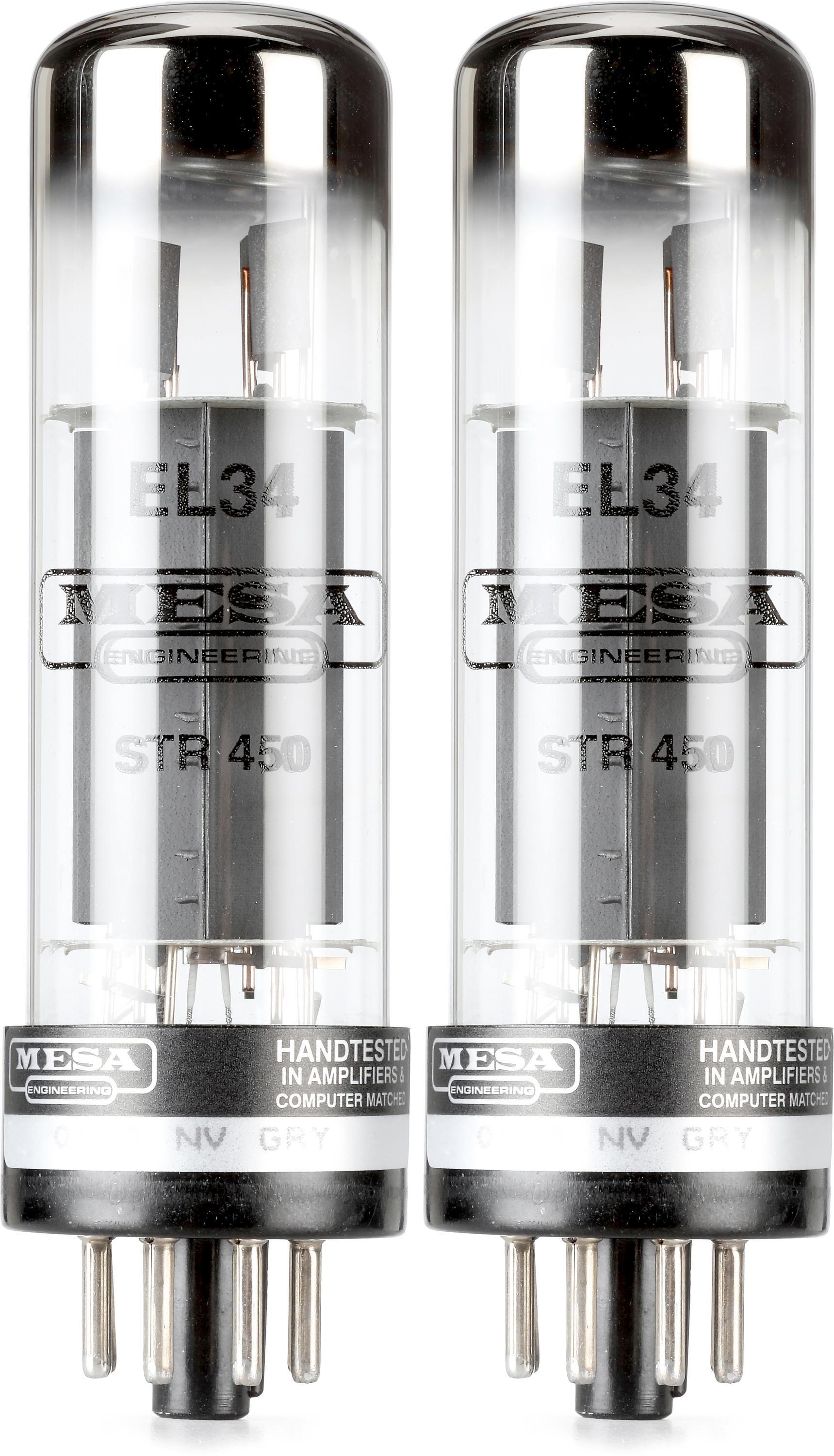 Photo of Mesa/Boogie EL-34 STR 450 German - Siemens - Matched Duet STR450