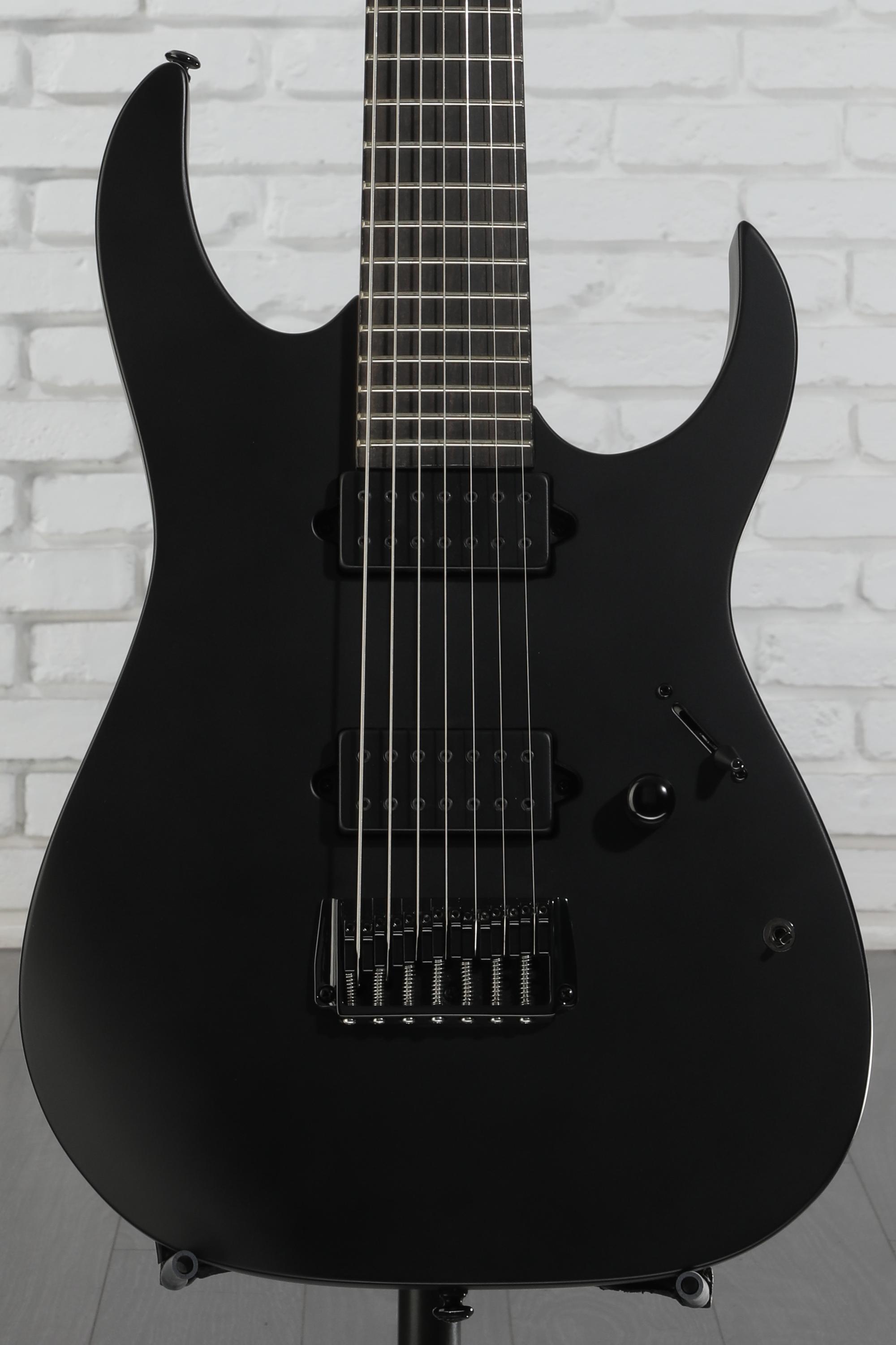 ギター Ibanez Iron Label RGIXL7 Black Flat Ibanez Iron Label RGIXL7 - Black Flat | Sweetwater