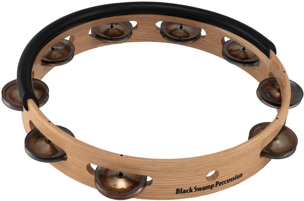 Photo of Black Swamp Percussion TSPS-CH Session Plus Single-row Tambourine - 10-inch