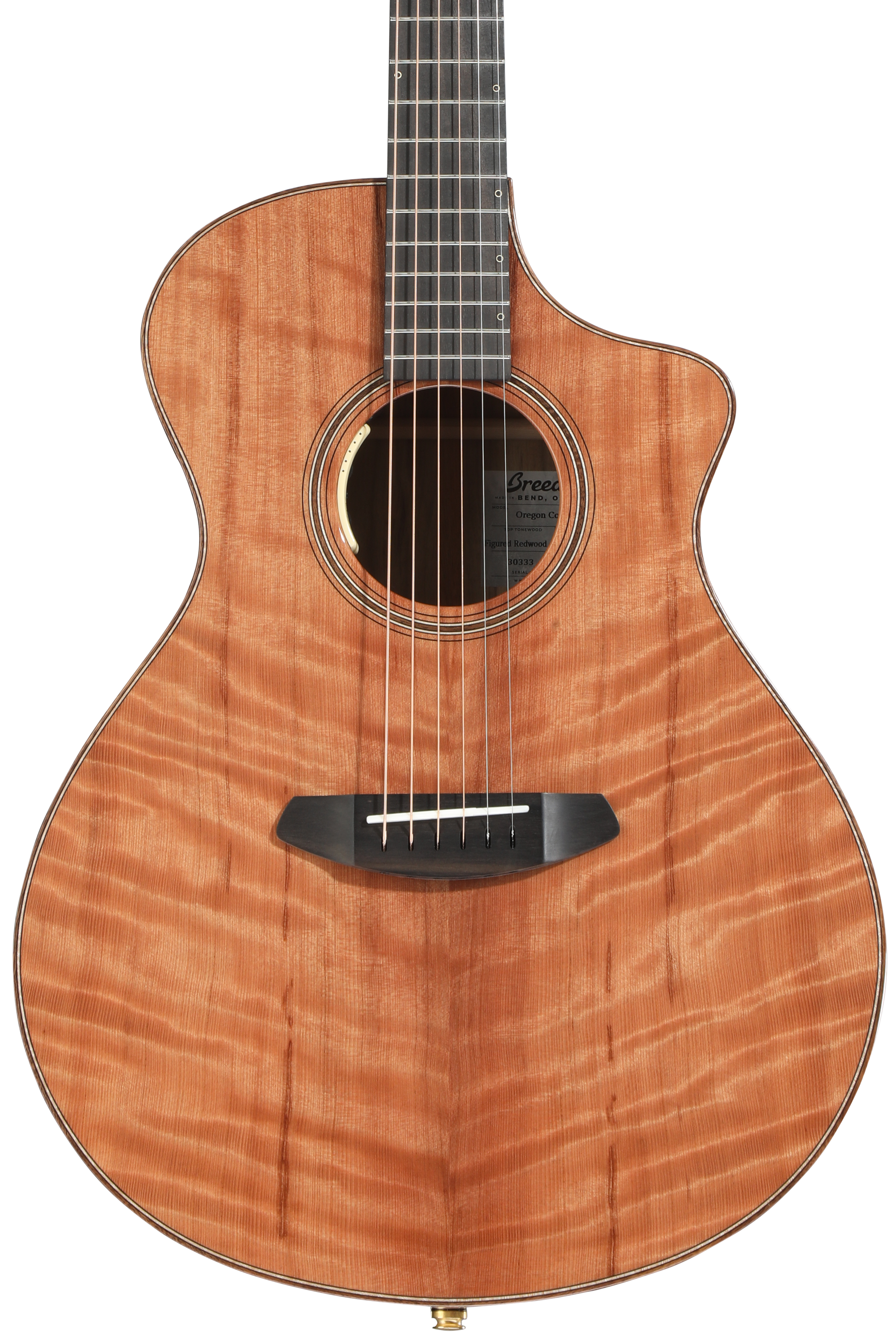 Breedlove Exhibition Edition Oregon Concert CE Figured Redwood