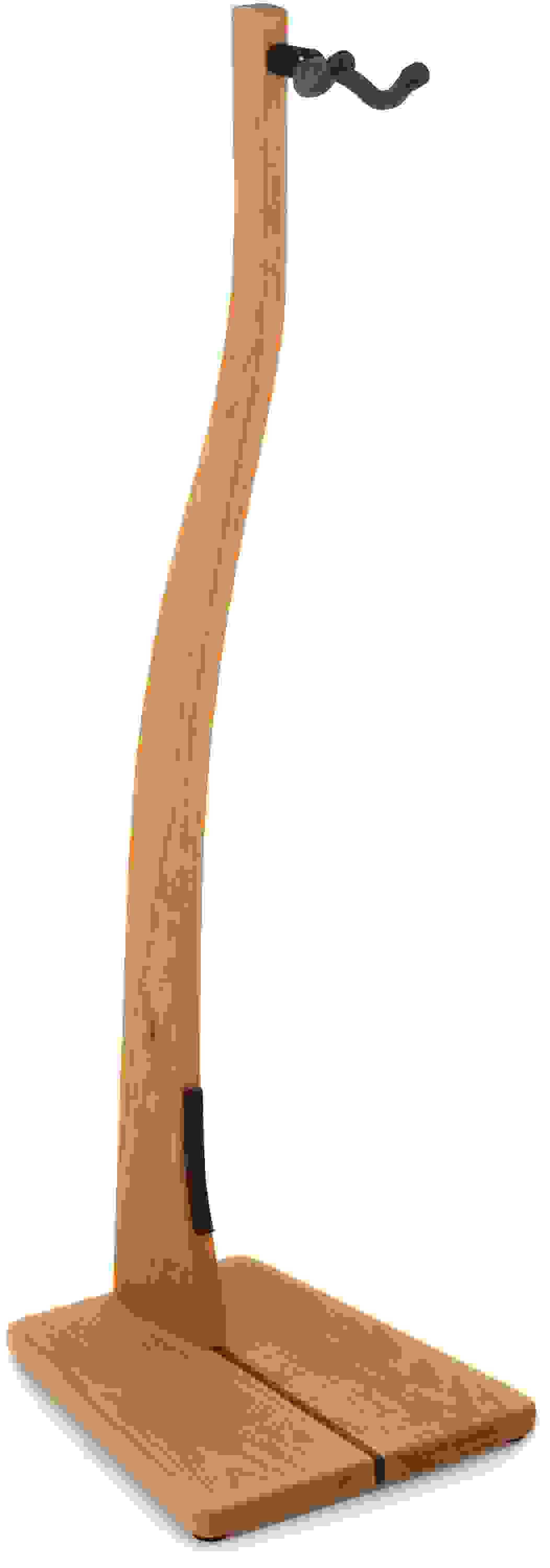 Zither G02 Handcrafted Wood Guitar Stand - Cherry