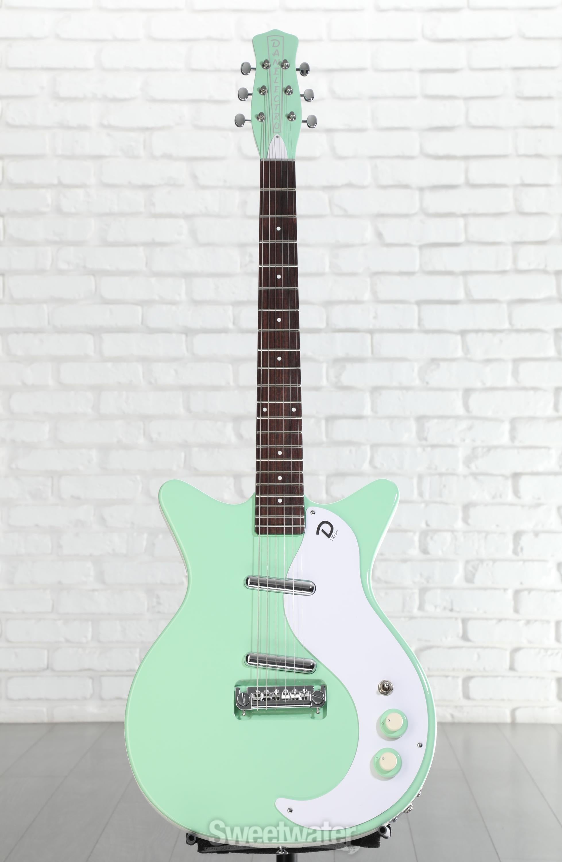 Danelectro '59M NOS+ Electric Guitar - Seafoam Green | Sweetwater