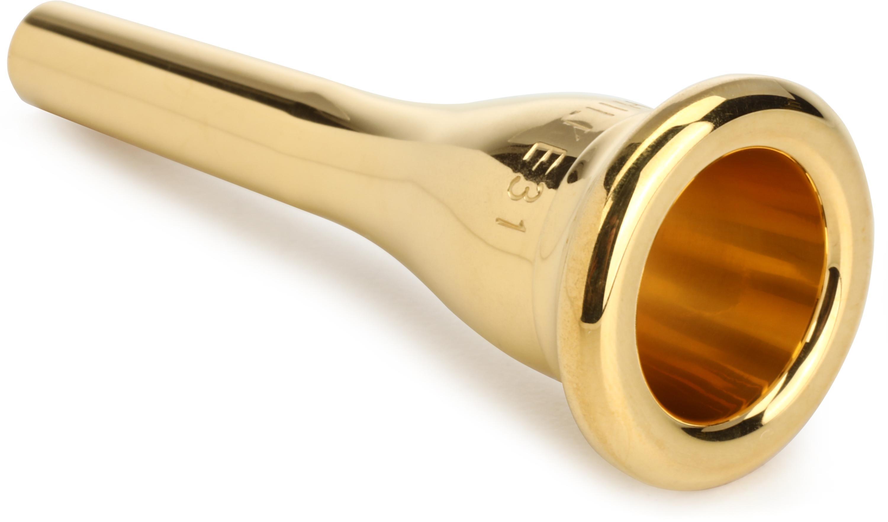 Schilke French Horn Mouthpiece 31, GoldPlated Sweetwater