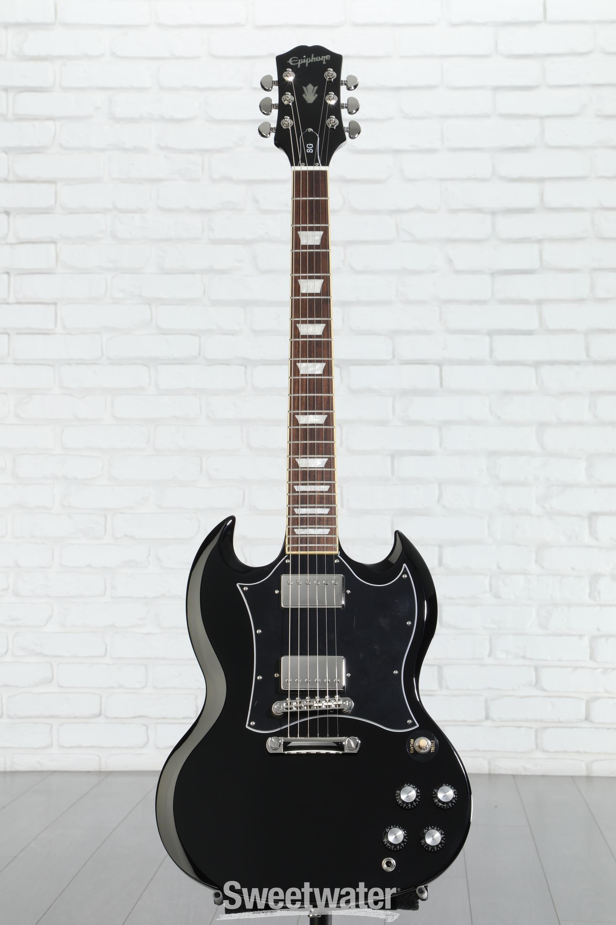 Epiphone SG Standard Electric Guitar - Ebony | Sweetwater
