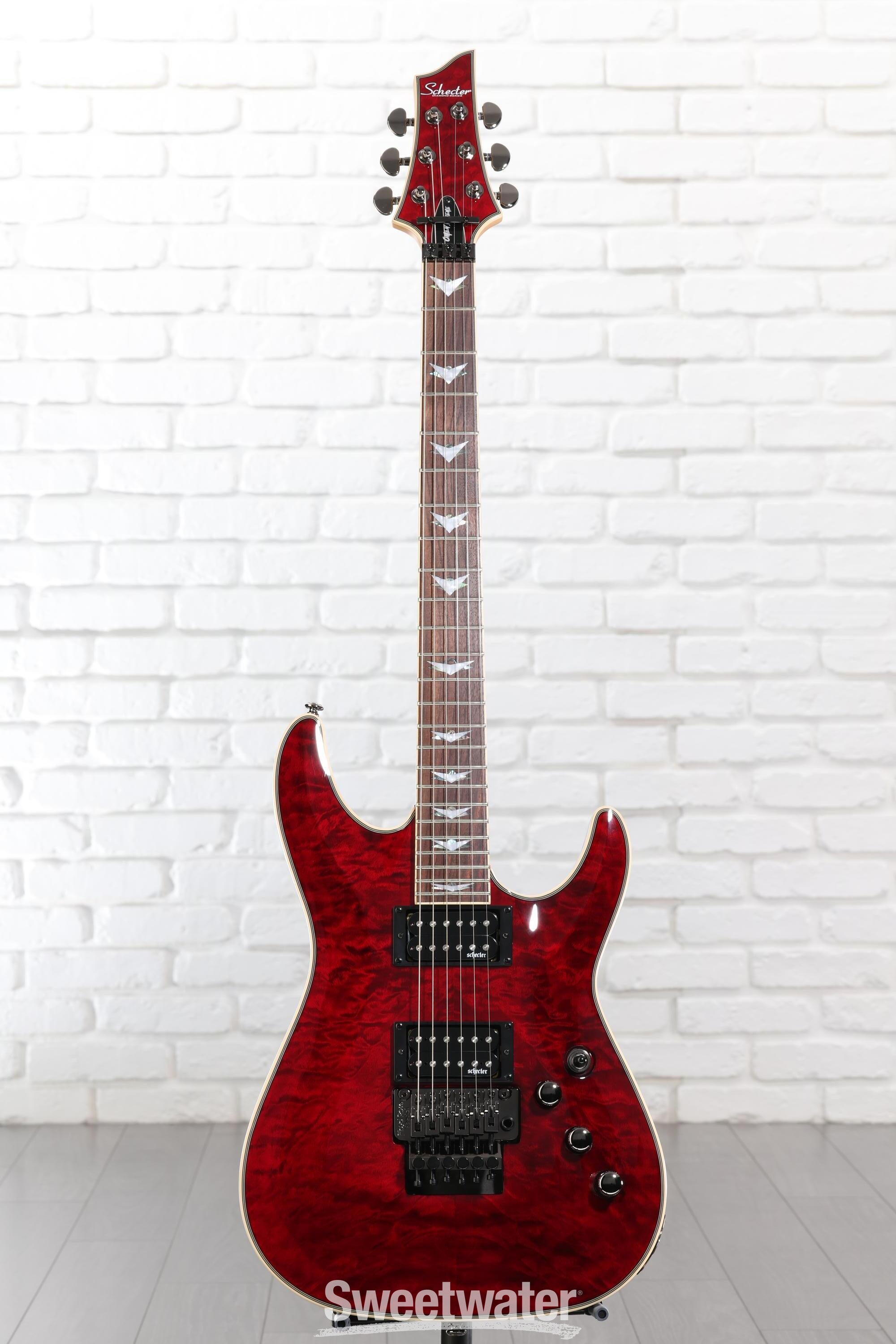 Schecter Omen Extreme-6 FR Electric Guitar - Black Cherry | Sweetwater