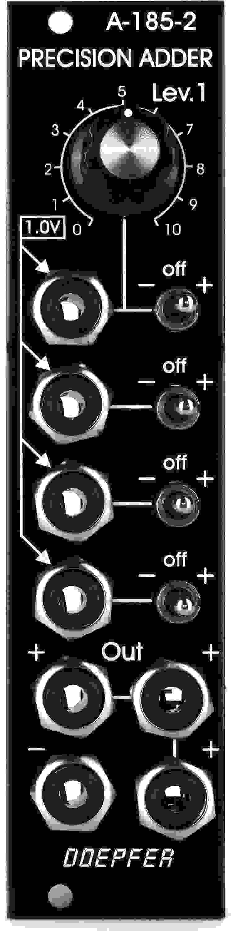 Doepfer A-185-2 Precision CV Adder - Vintage Edition