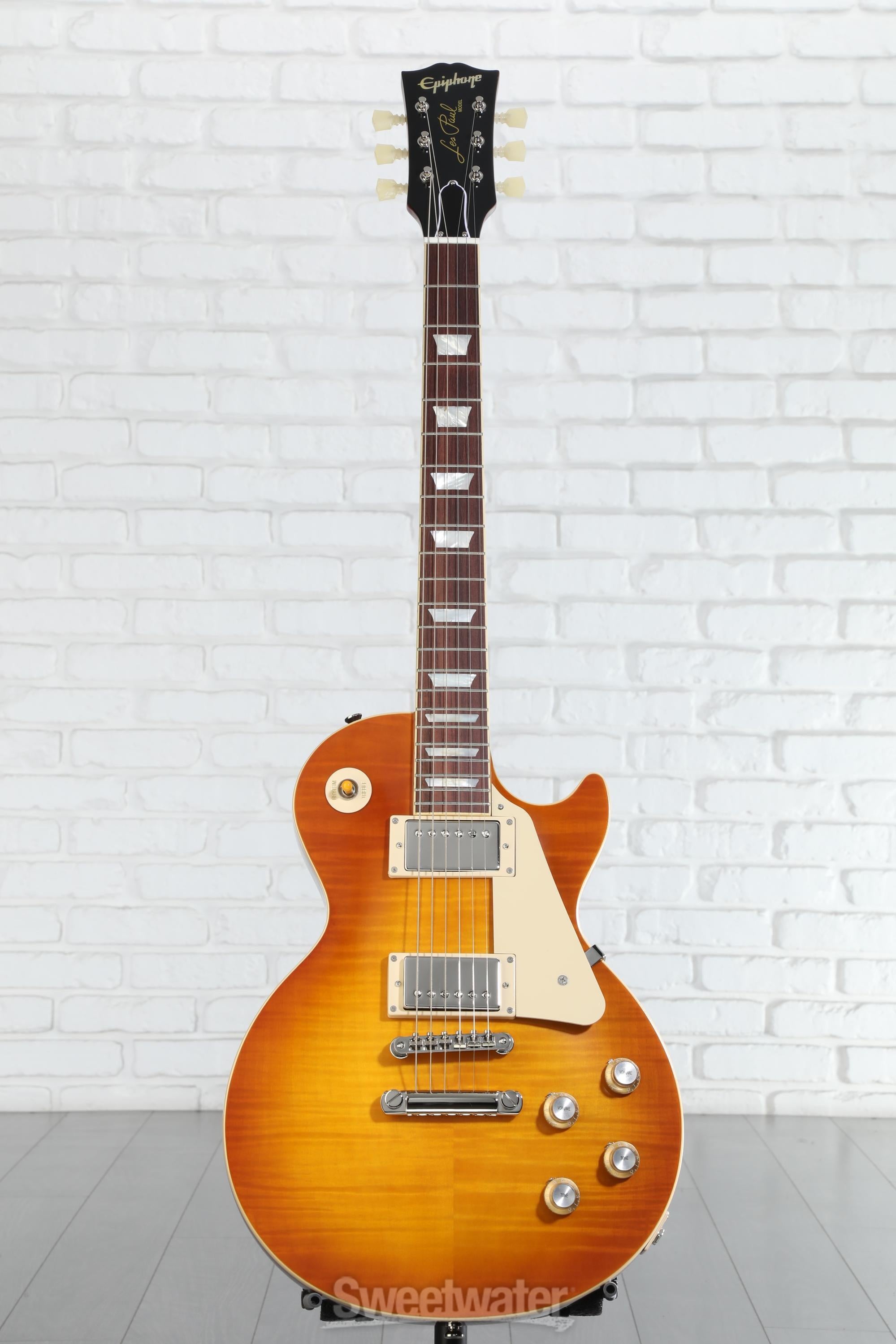 Epiphone 1960 Les Paul Standard Reissue Electric Guitar - Iced Tea