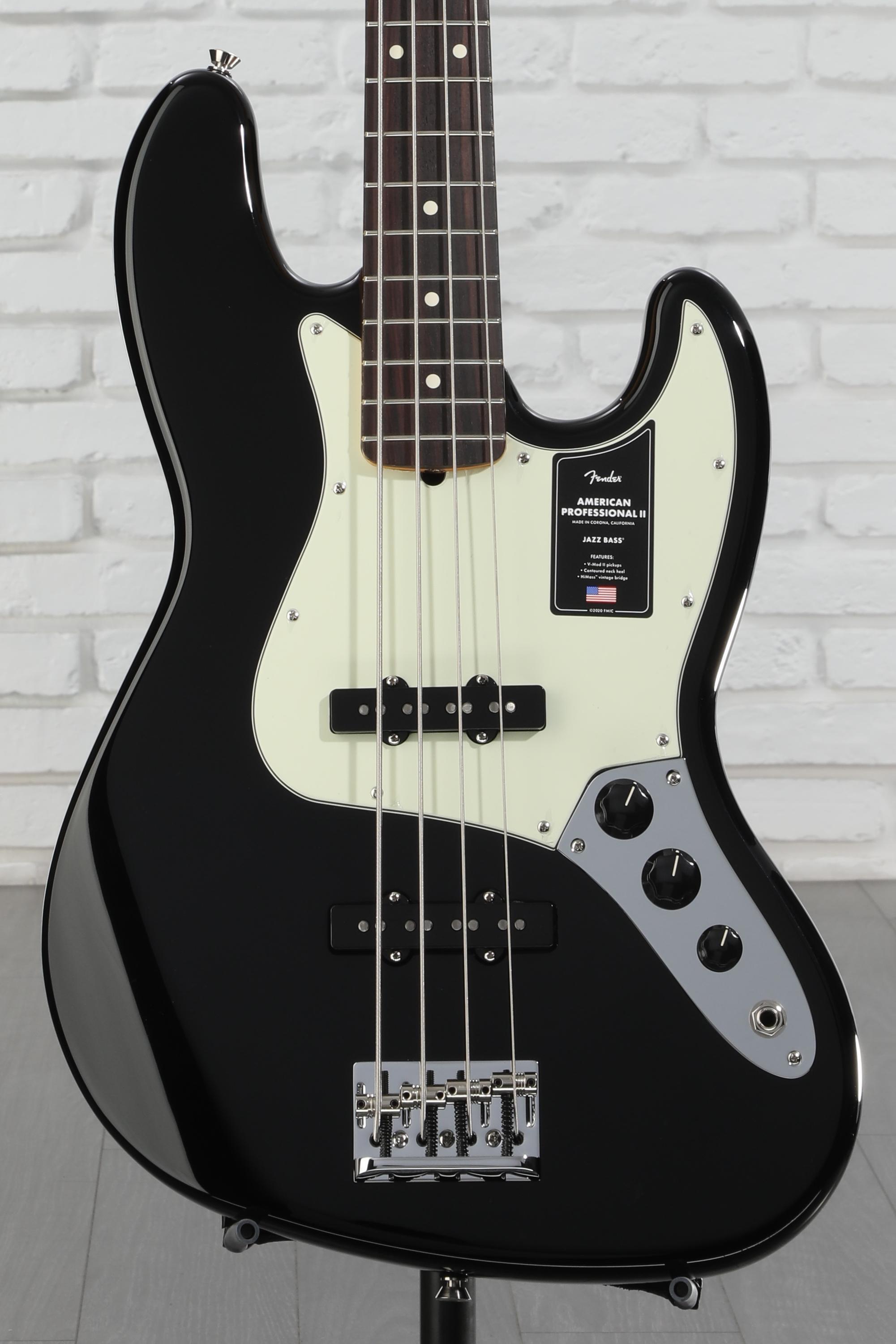 Fender American Professional II Jazz Bass - Black with