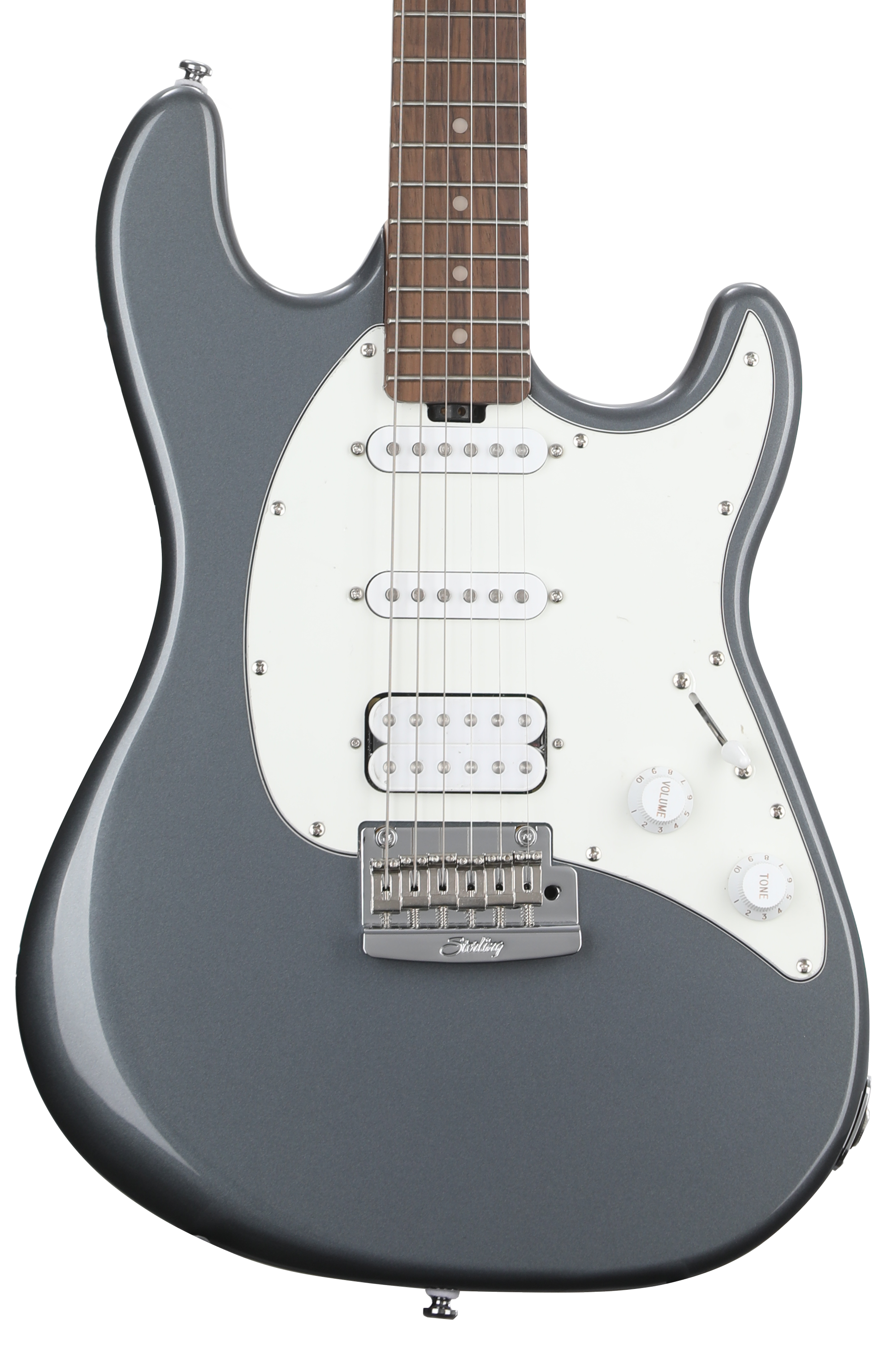 Sterling By Music Man Cutlass CT50HSS Electric Guitar - Charcoal