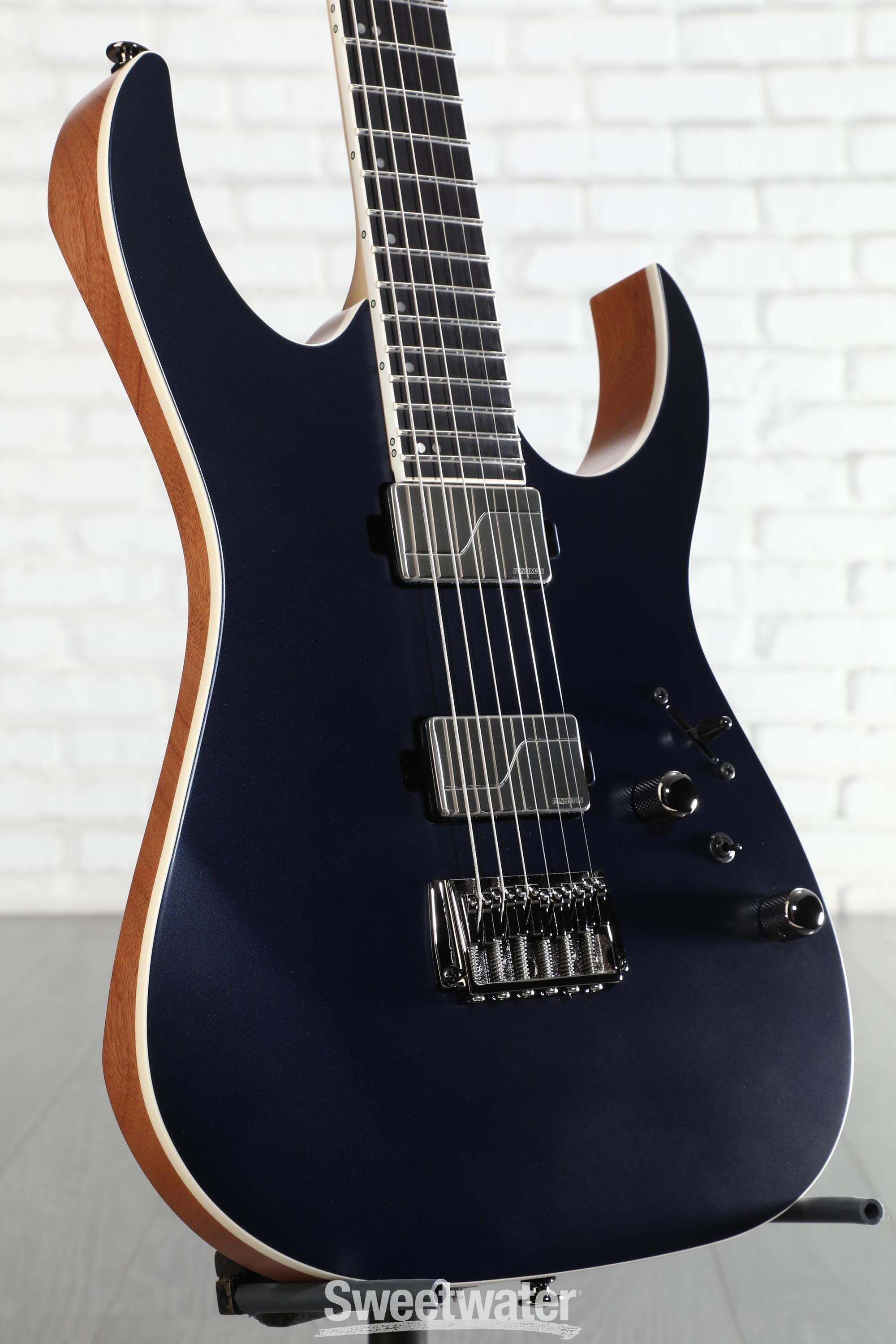 Ibanez Prestige RG5121 - Dark Tide Blue Flat | Sweetwater