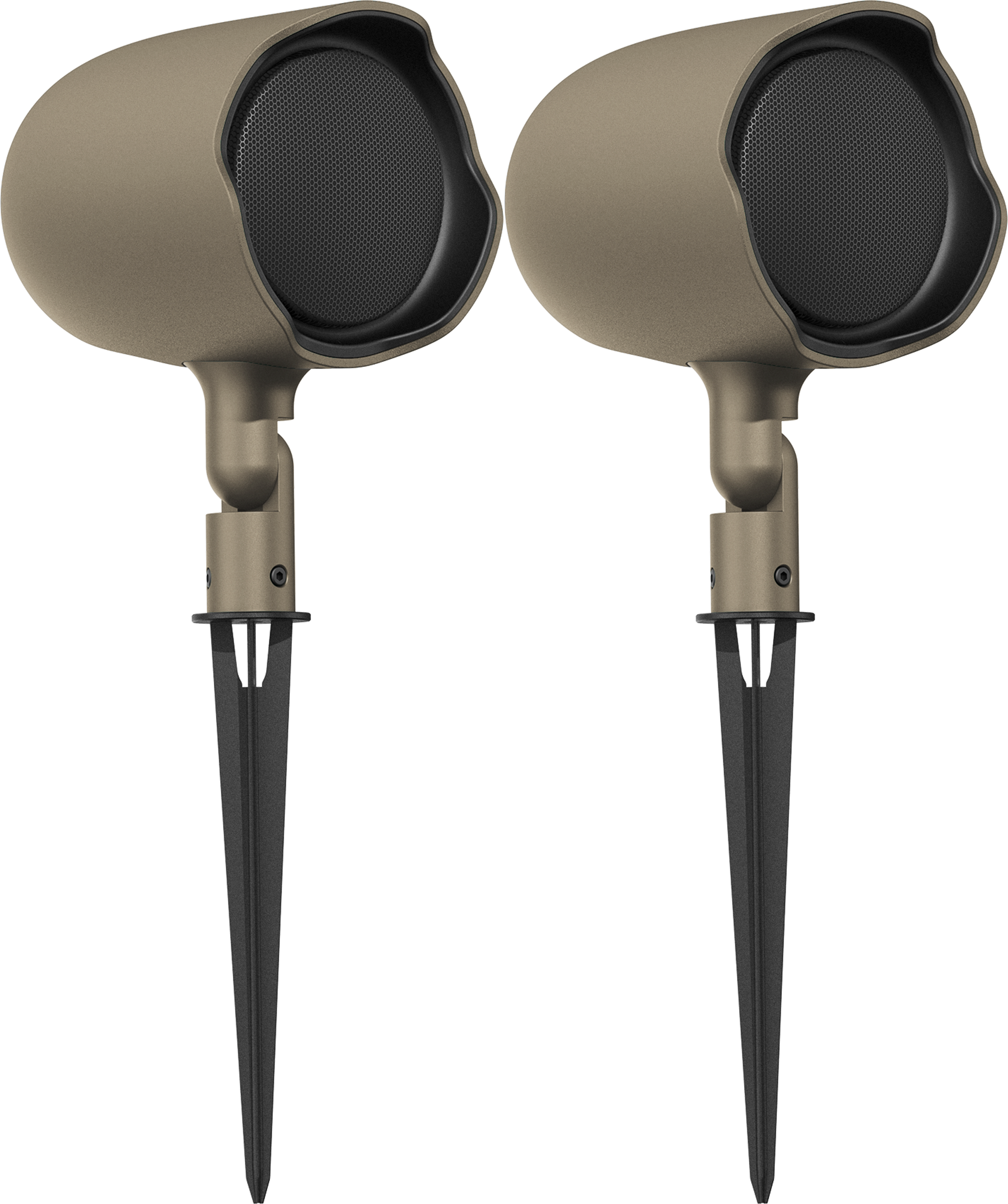 Photo of JBL GSF3 Ground-stake Speaker Pair - Tan