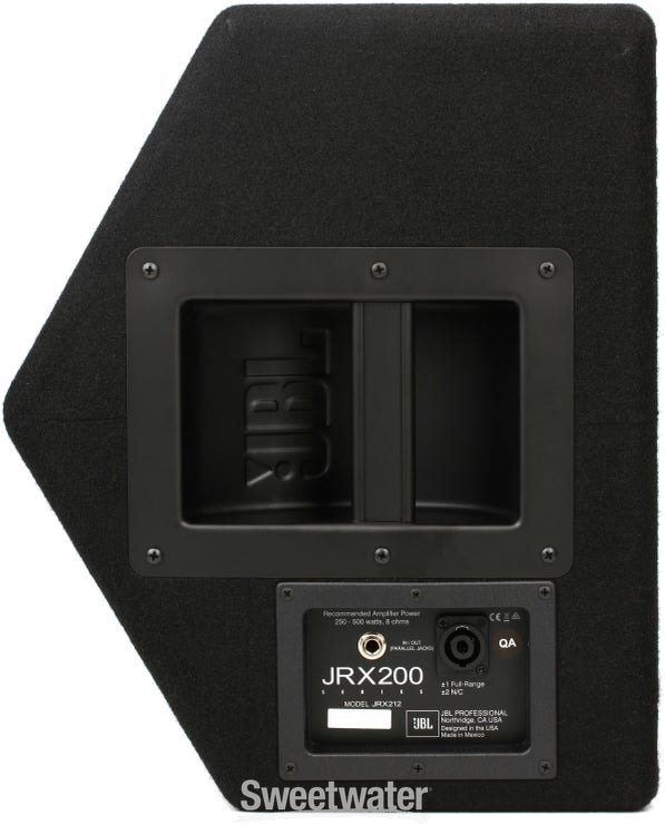 JBL JRX212 1000W 12 inch Passive Stage Monitor Pair