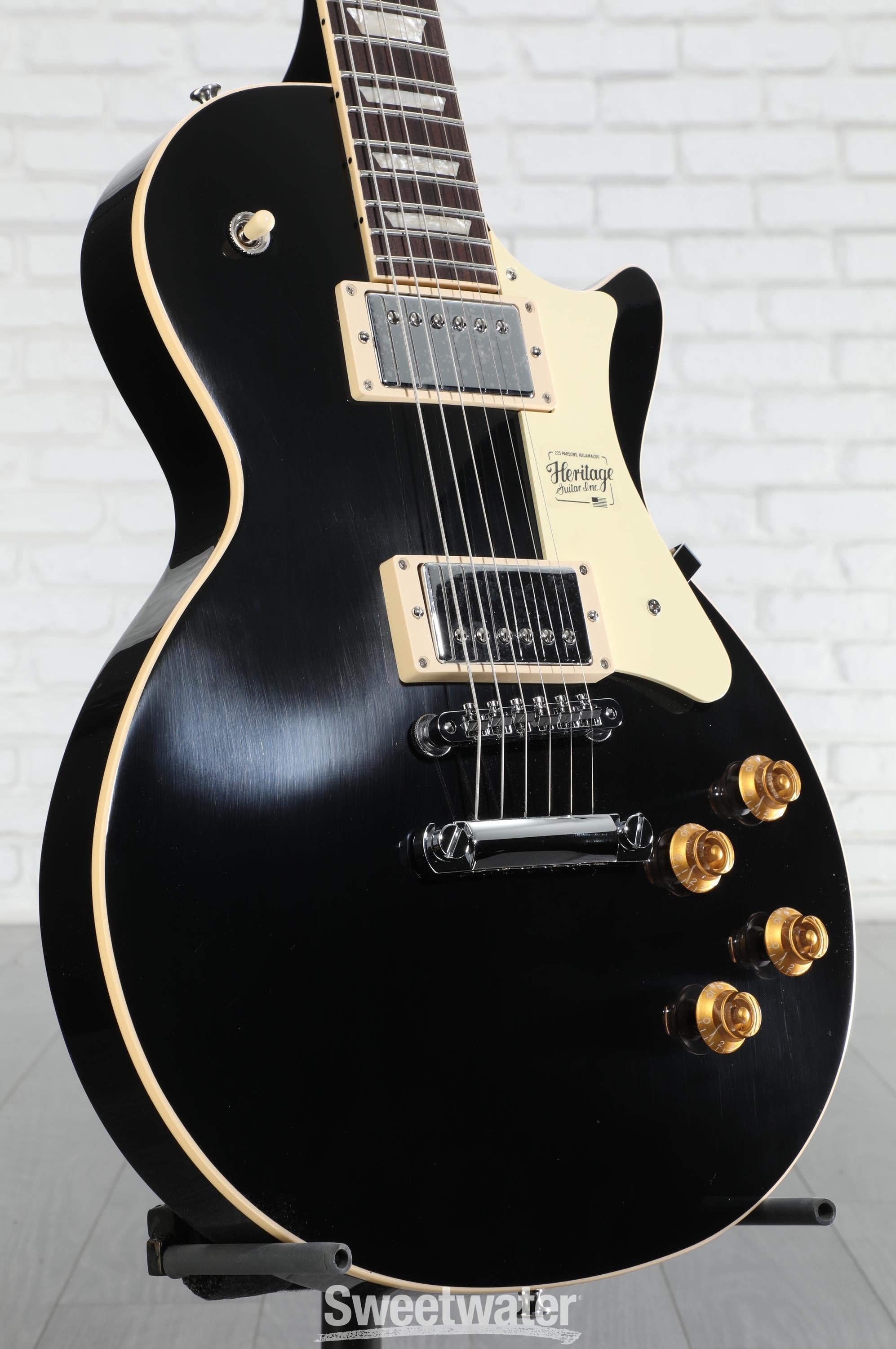 heritage H-150レスポールスタンダード黒（値下げしました） Heritage Standard II H-150 Electric Guitar - Ebony | Sweetwater