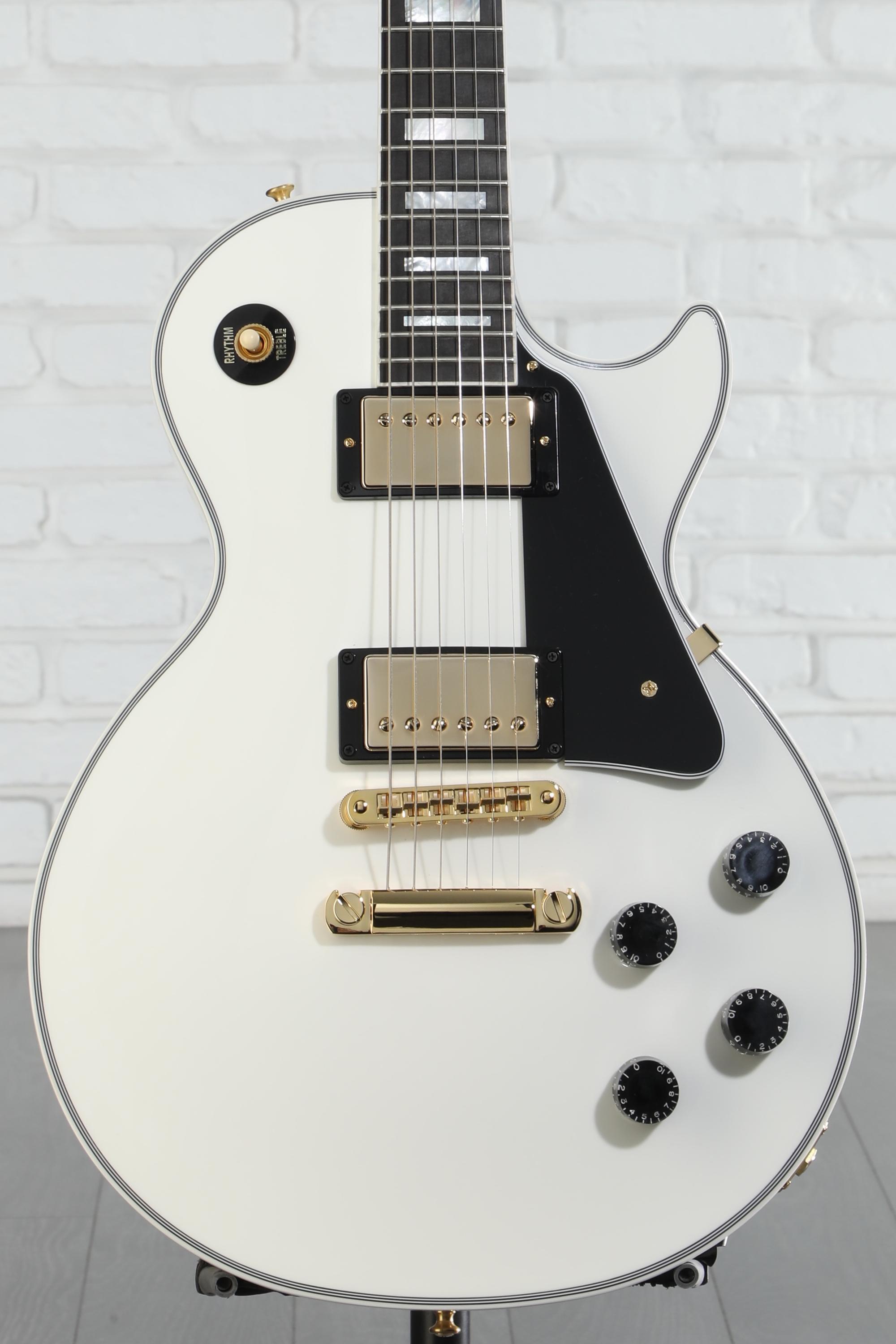 Gibson Custom Les Paul Custom Electric Guitar - Alpine White