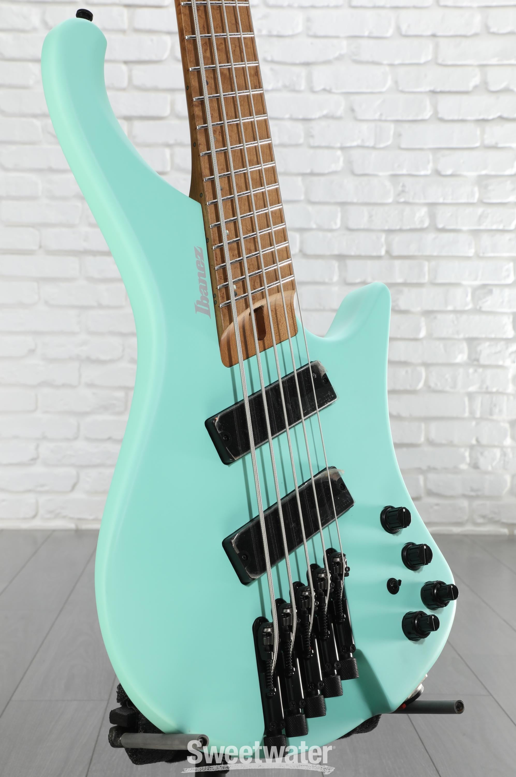 Ibanez Bass Workshop EHB1005MS Bass Guitar - Sea Foam Green Matte