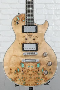 Schecter Solo-II Custom Electric Guitar - Natural Burl