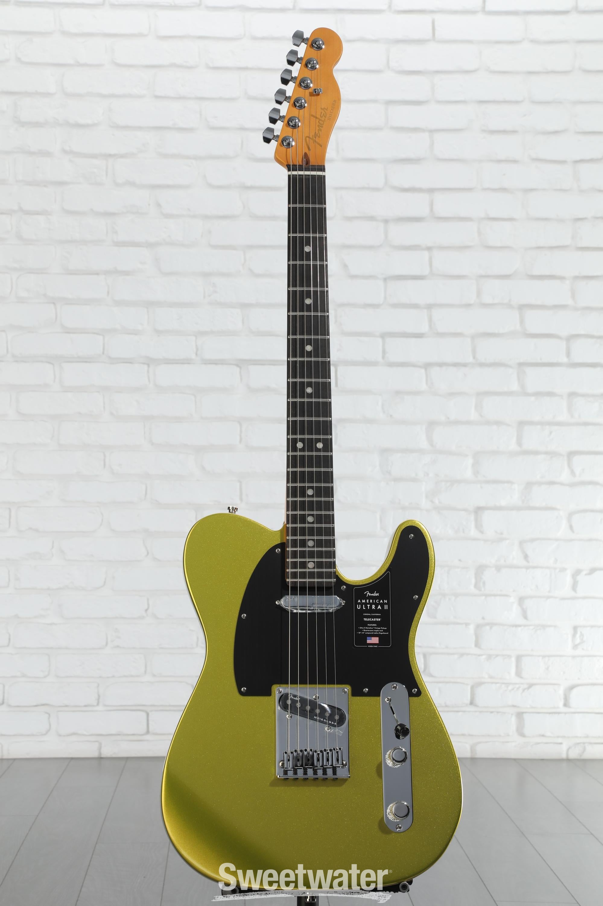 Fender American Ultra II Telecaster Electric Guitar - Solar Flare, Ebony Fingerboard