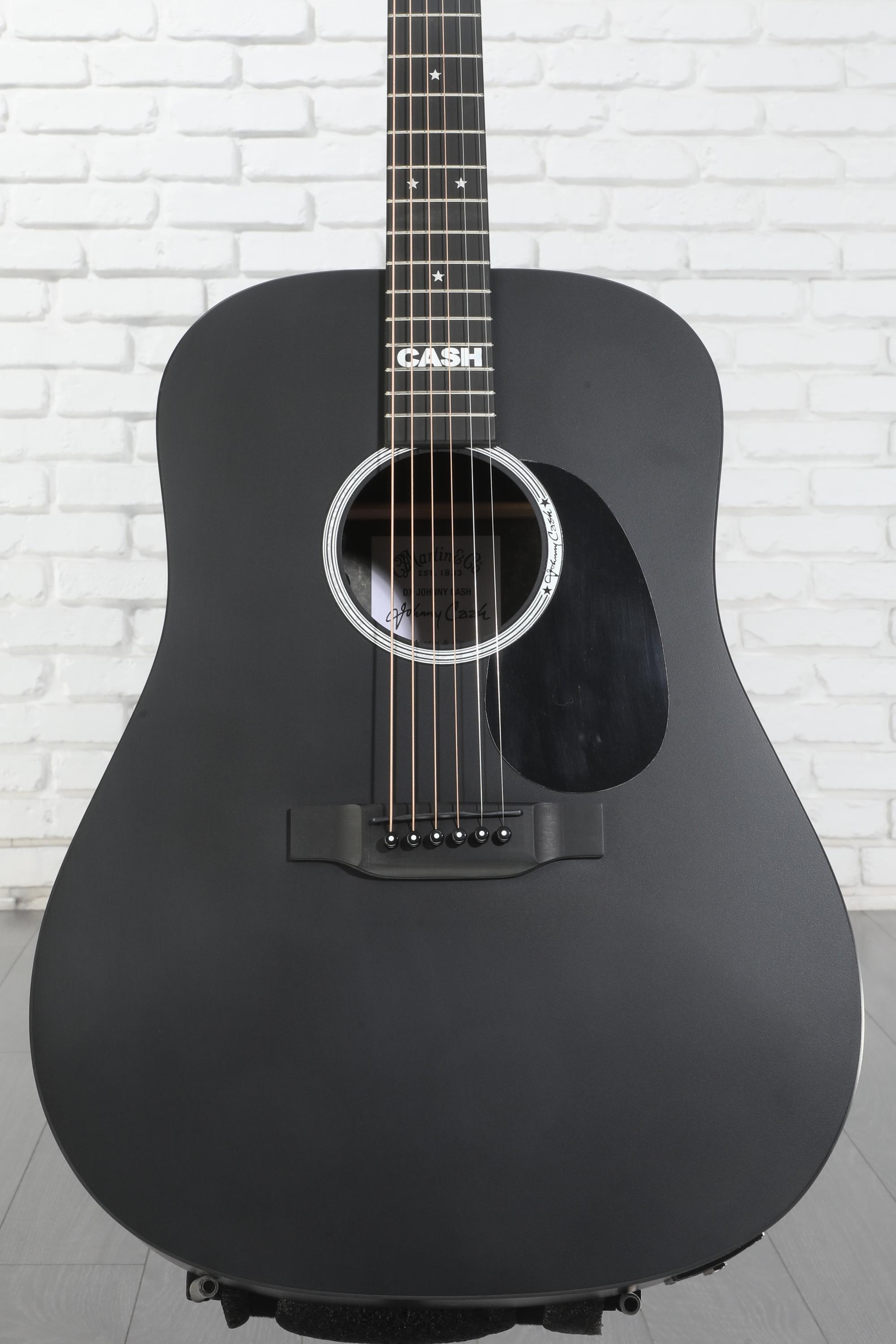 Martin DX Johnny Cash - Jet Black | Sweetwater