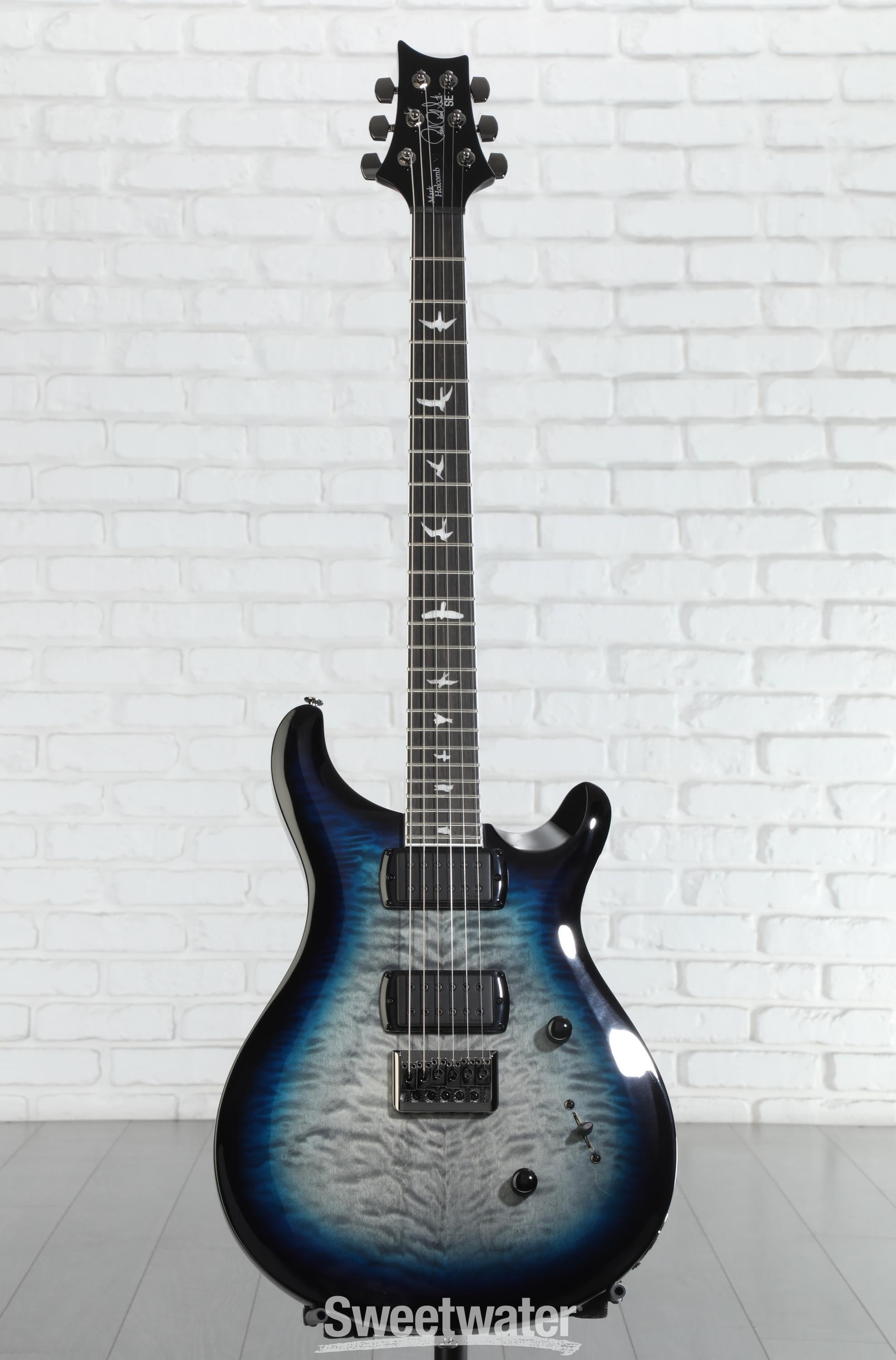 PRS SE Mark Holcomb Signature Electric Guitar - Holcomb Blue Burst