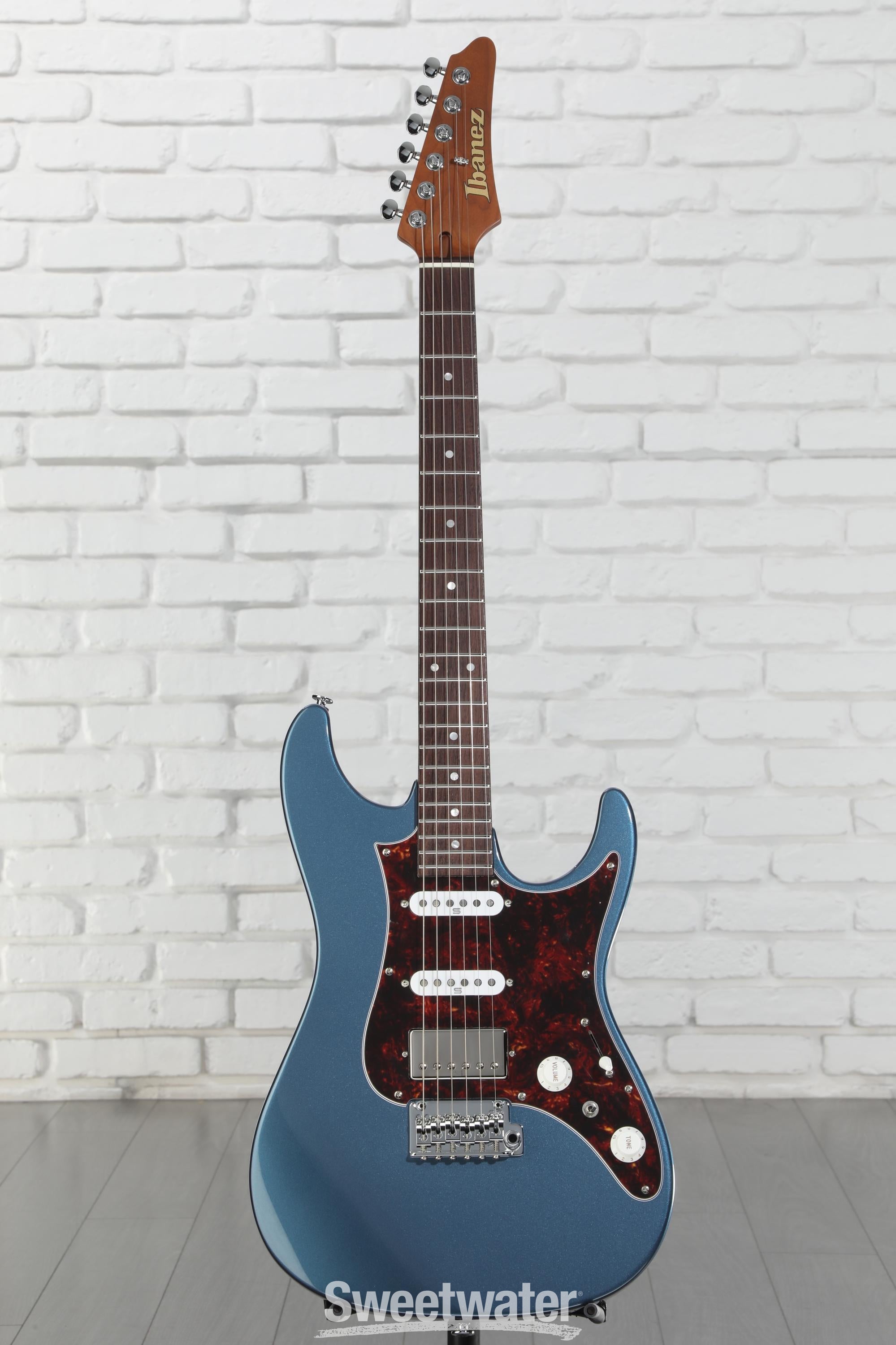ギター Ibanez Prestige AZ2204N-PBM Ibanez Prestige AZ2204N Electric Guitar - Prussian Blue