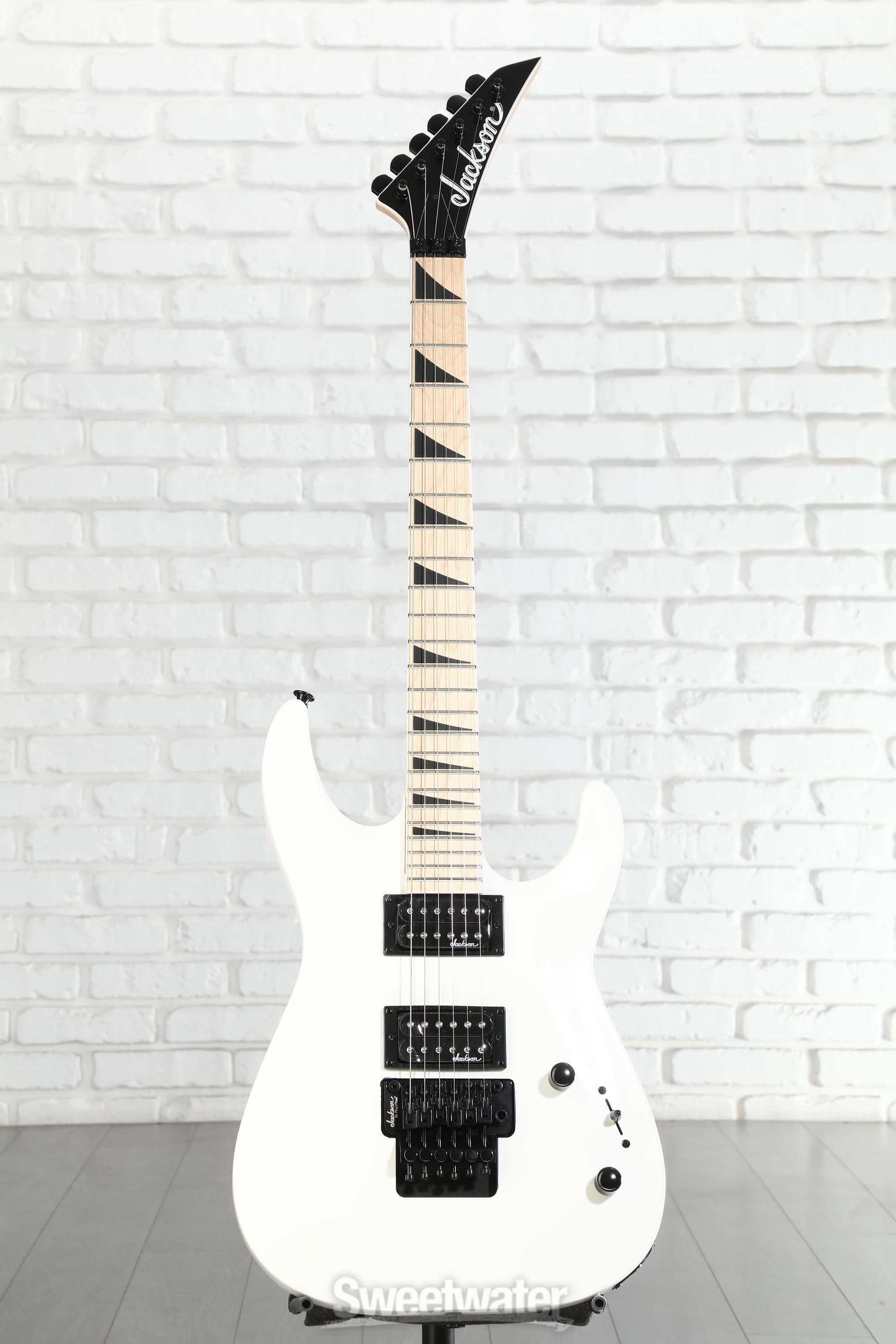 Jackson Dinky Arch Top JS32 DKAM - Snow White | Sweetwater