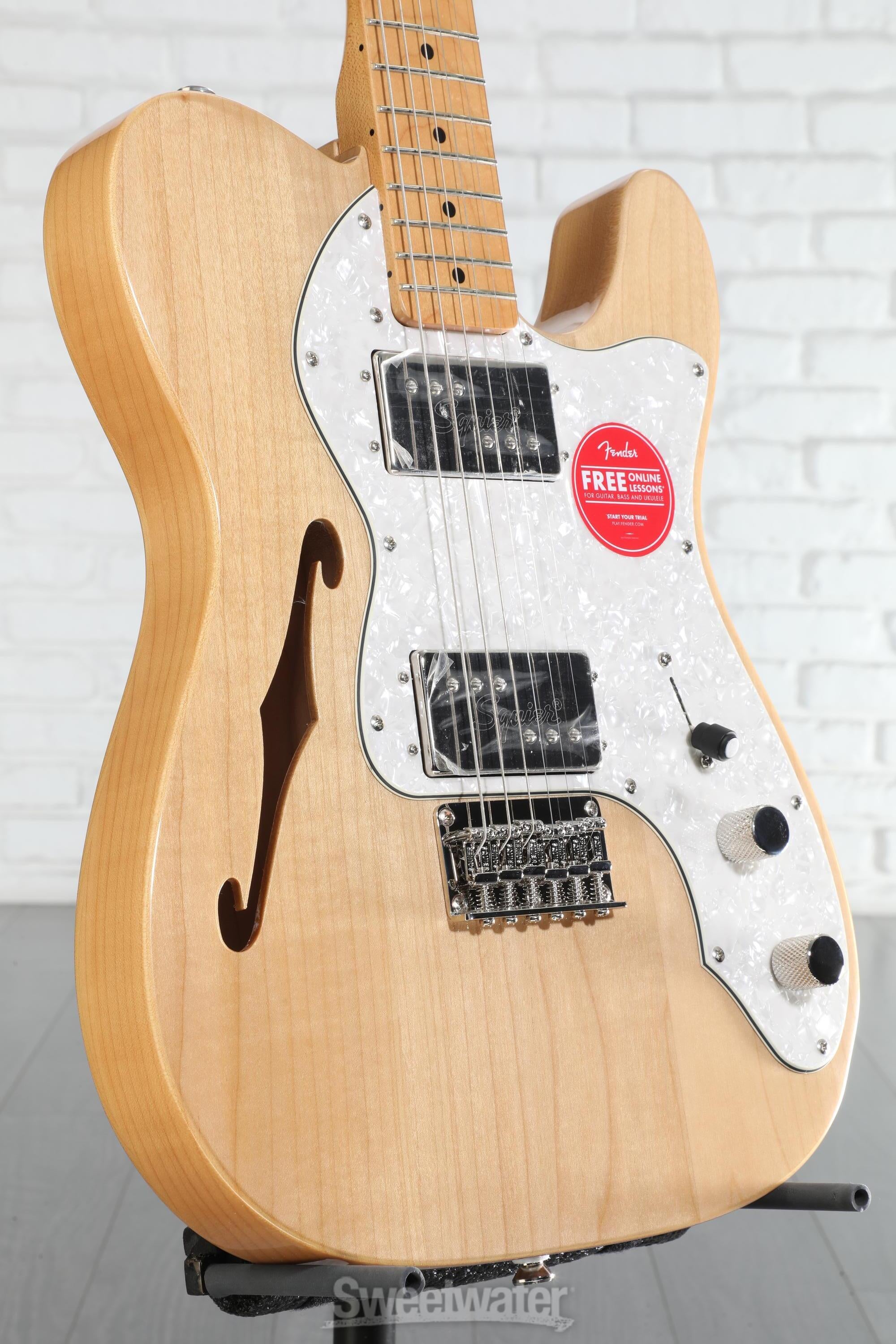 Squier Classic Vibe '70s Telecaster Thinline - Natural | Sweetwater