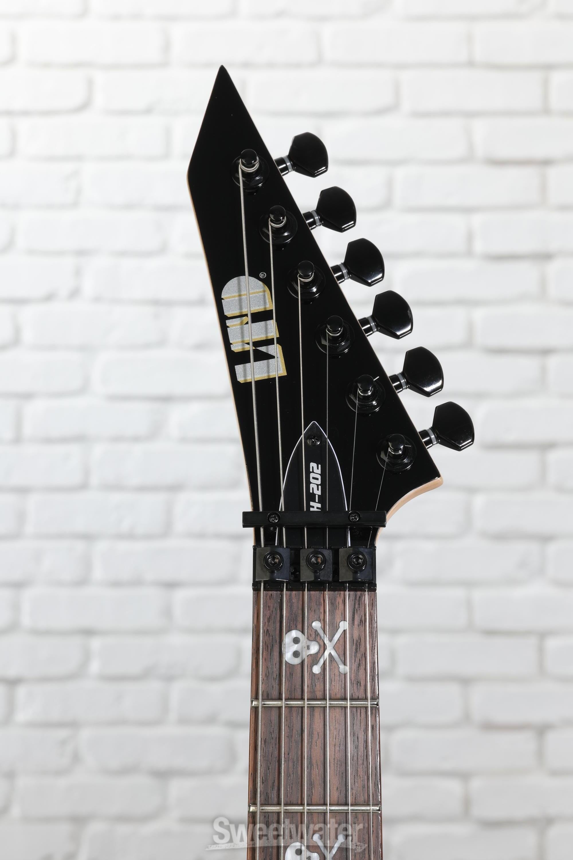 ESP LTD Kirk Hammett Signature KH-202 - Black | Sweetwater