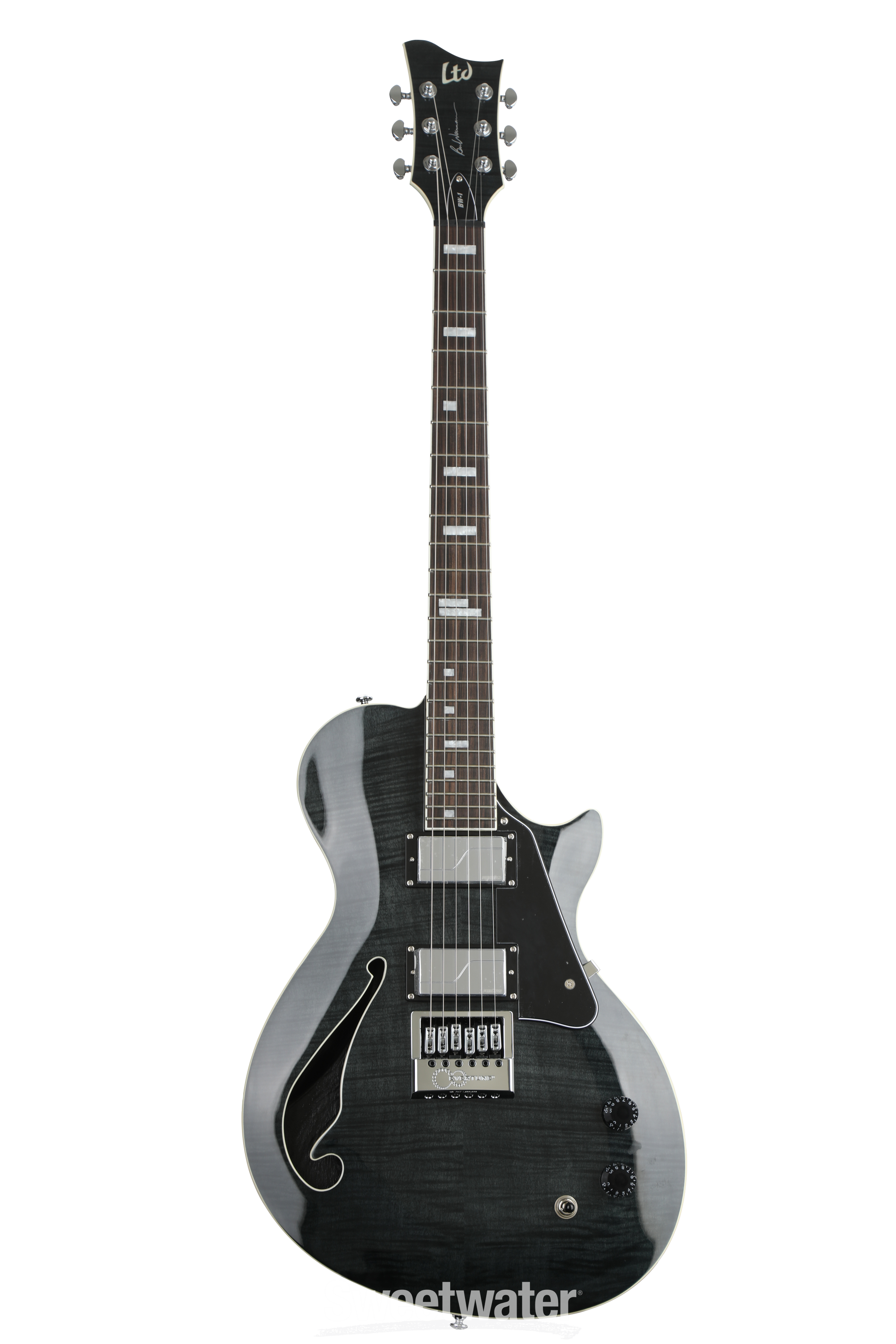 ESP LTD BW-1 - See Thru Black | Sweetwater