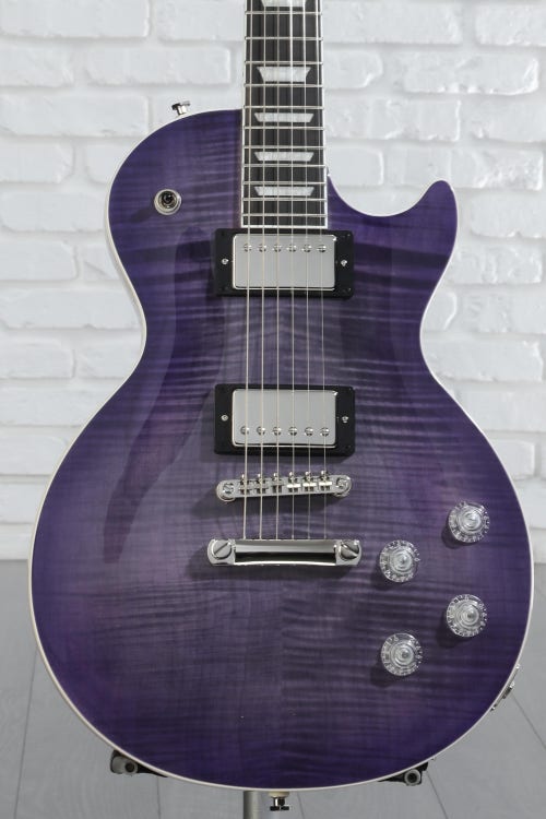 Epiphone Les Paul Modern Figured Electric Guitar - Purple Burst