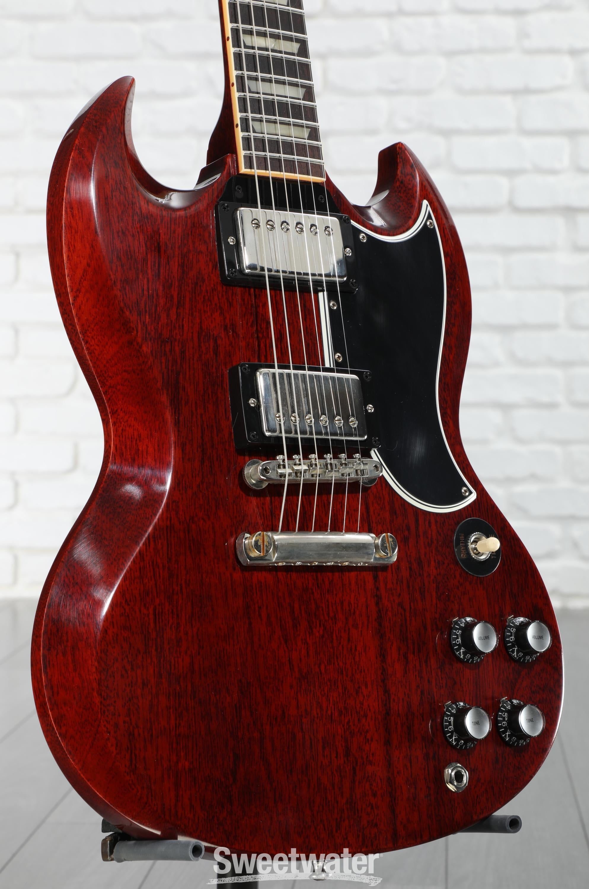 ギター Gibson Custom Shop SG Standard 1961 Gibson Custom 1961 Les Paul SG Standard Reissue Electric