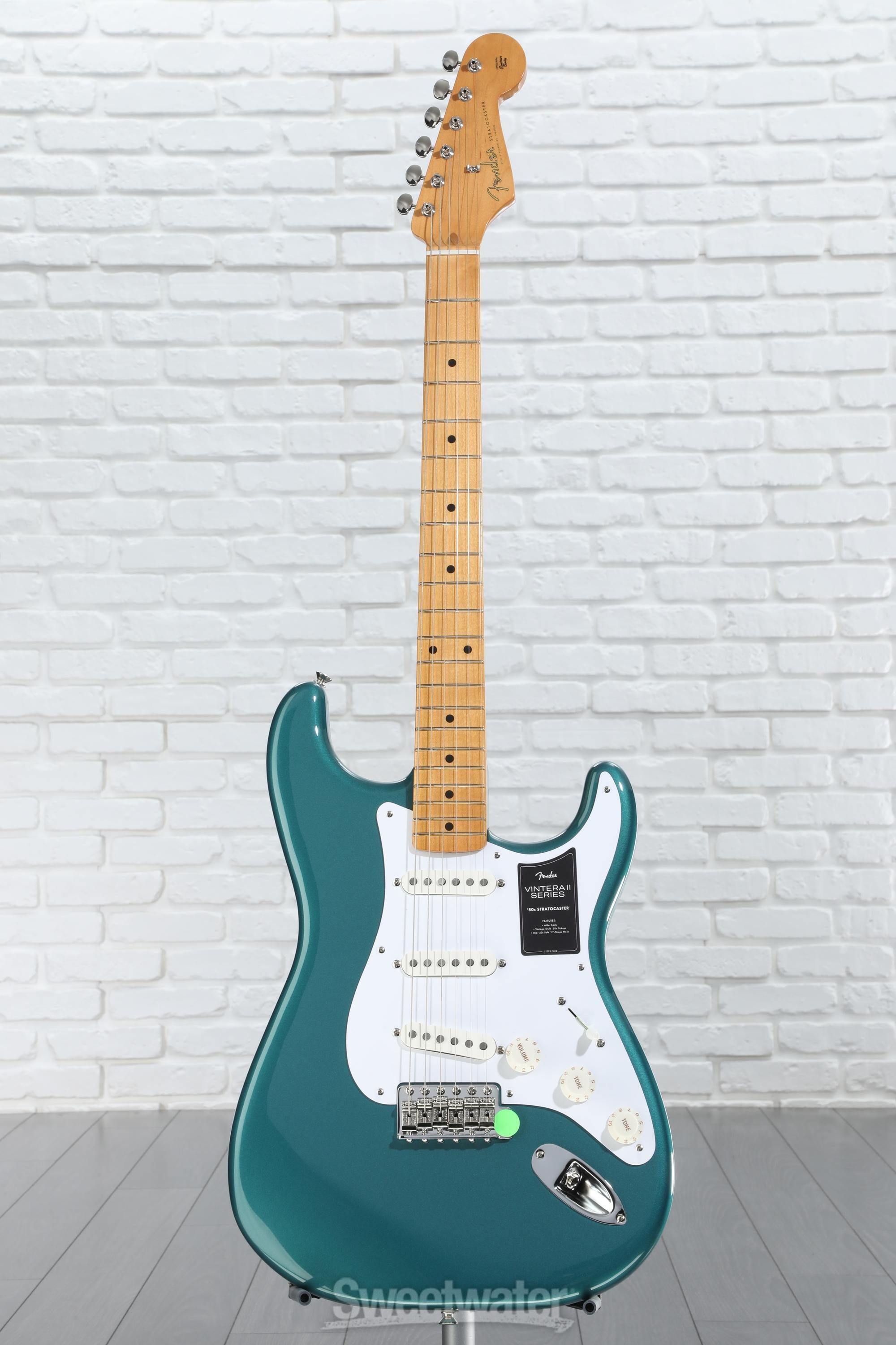 ギター Fender Mexico Vintera II 50s Turquoise Amazon.com: Fender Vintera II '50s Stratocaster Electric