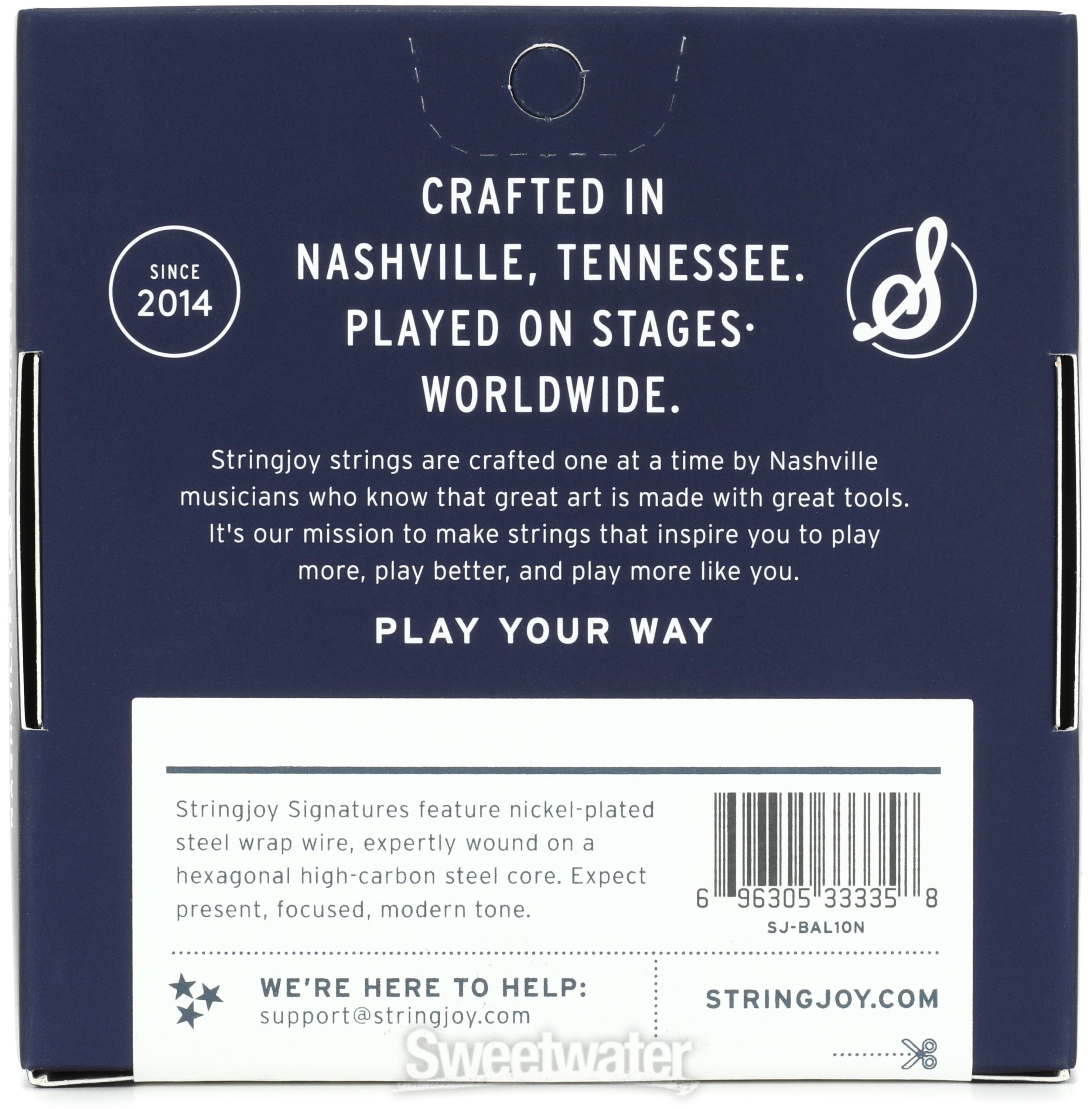 Stringjoy Signatures Nashville Tuning Electric Guitar Strings