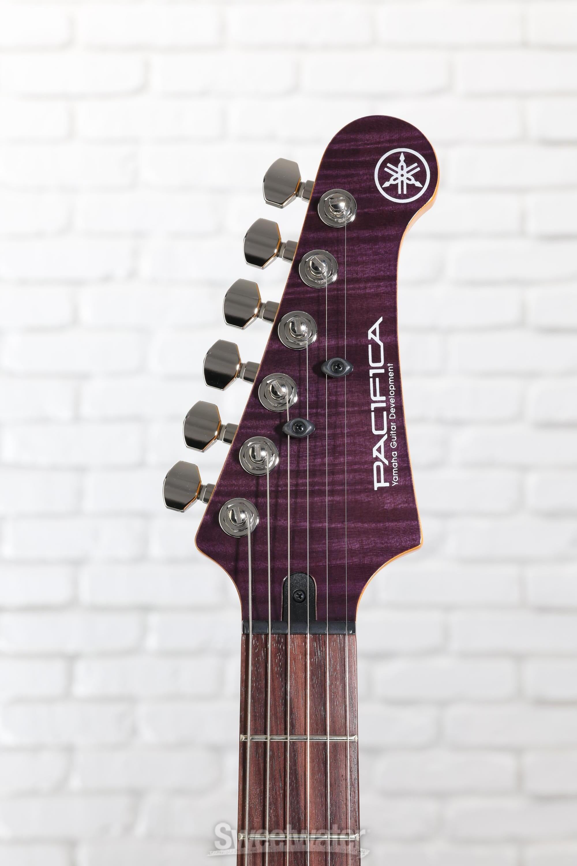 Yamaha PAC611HFM Pacifica Electric Guitar - Translucent Purple