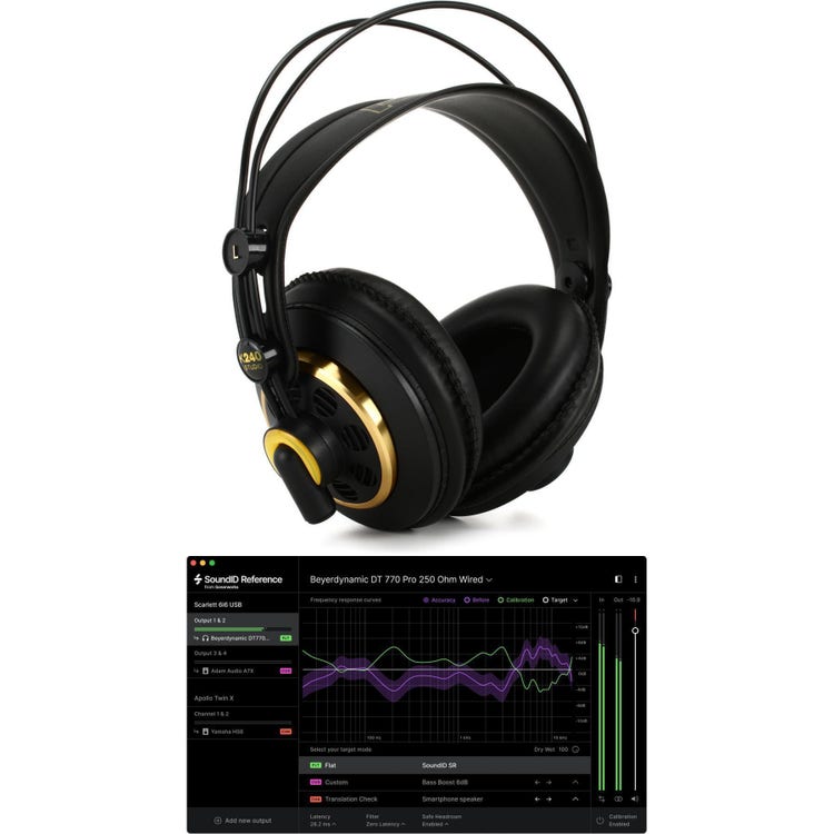 AKG K240-STUDIO Pro Over-ear Semi-open Studio Headphones