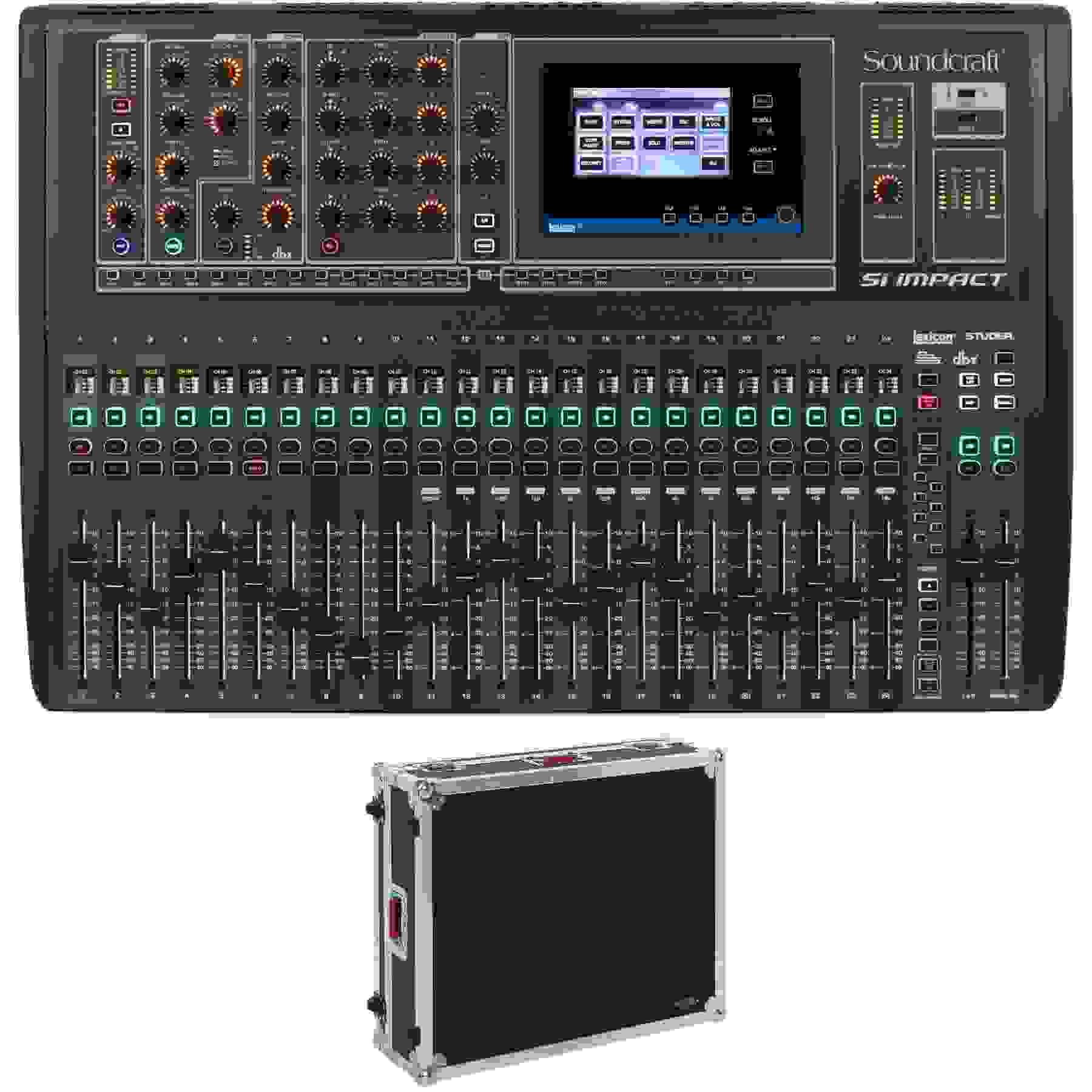 Soundcraft Si Impact 40-channel Digital Mixer with ATA Case | Sweetwater