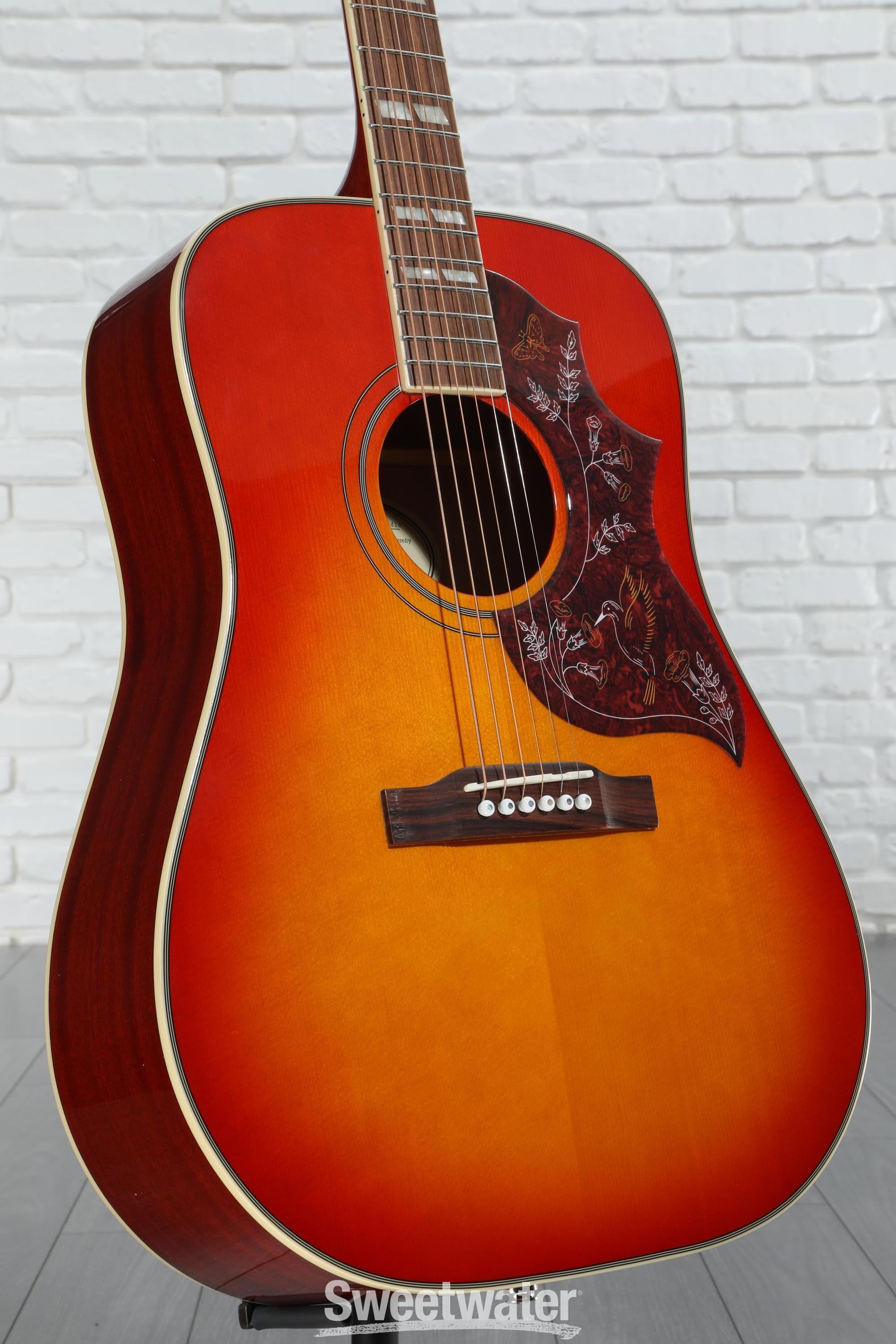 Epiphone Hummingbird Studio Acoustic-Electric Guitar - Faded