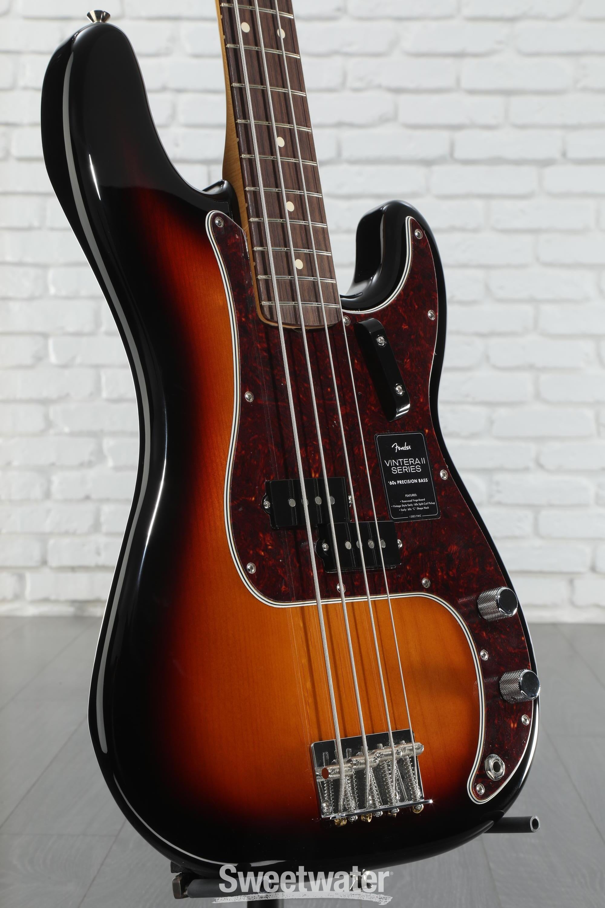 ベース Fender VinteraII 60s Precision Bass Fender Vintera II '60s Precision Bass - 3-color Sunburst