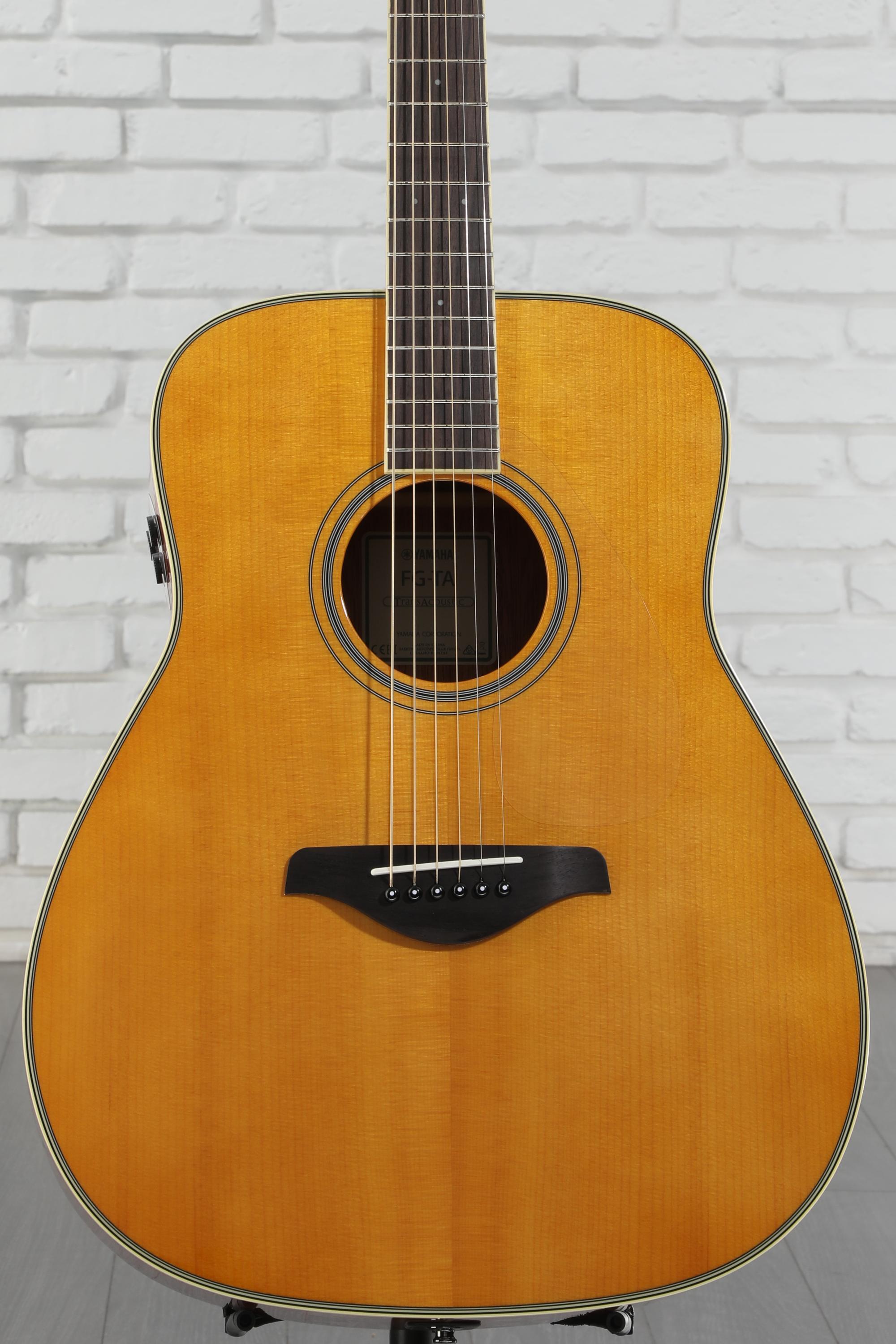 Yamaha FG-TA TransAcoustic Dreadnought Acoustic-electric