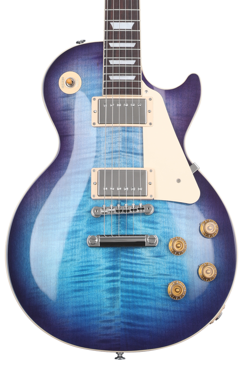 ギター Gibson LesPaul 50sSTD BlueberryBurst Les Paul Standard 50s Custom Color | Gibson
